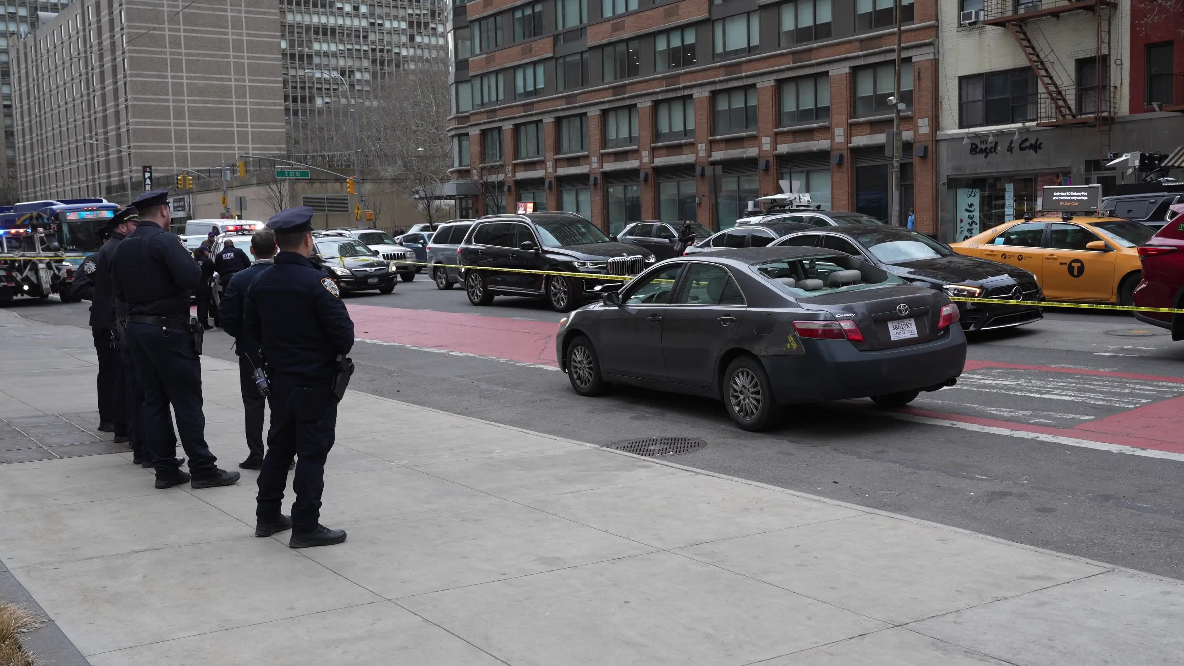 Man Shot on Manhattan Roadway