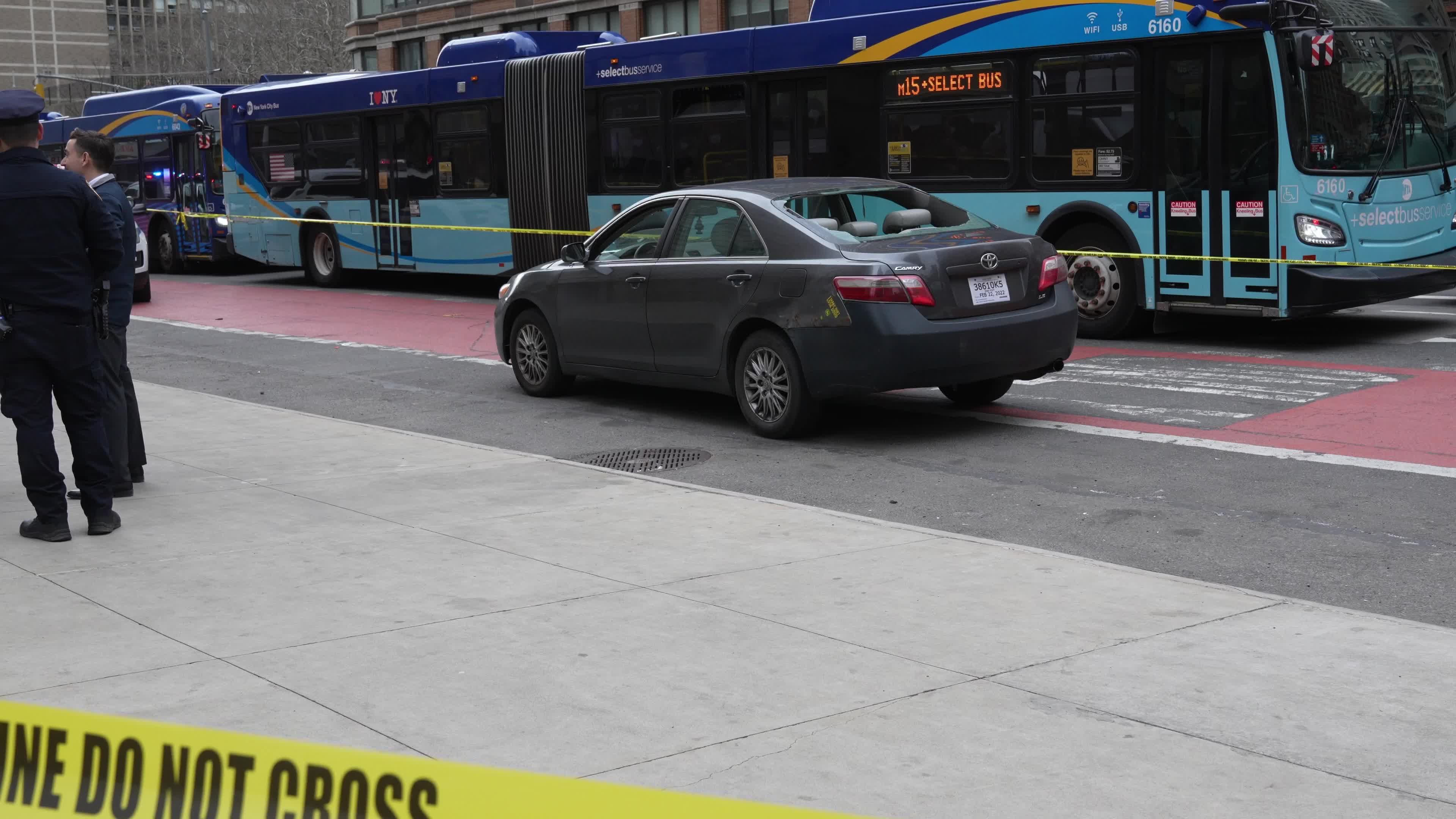 Man Shot on Manhattan Roadway