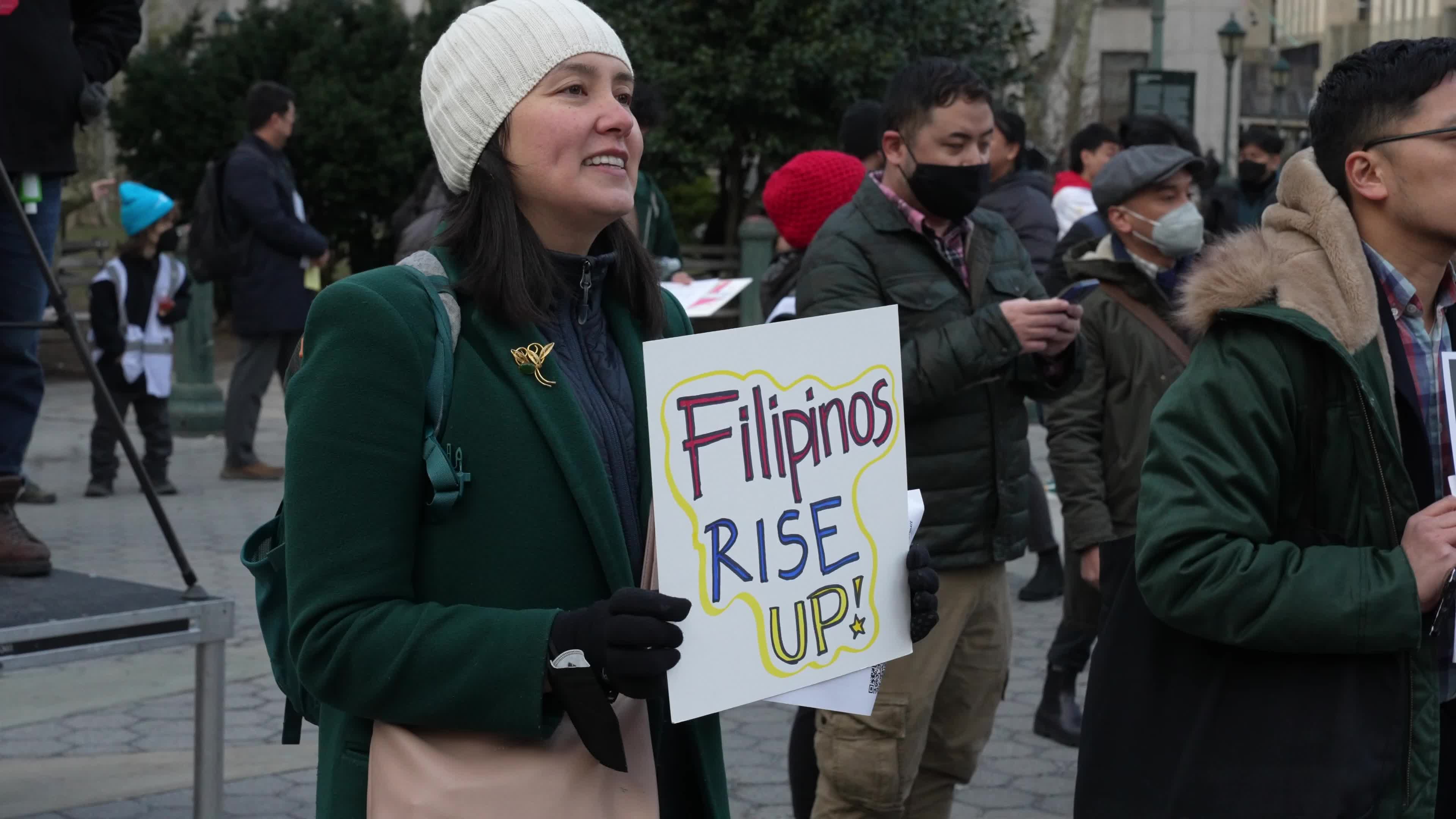 Filipinos Rise Up Rally