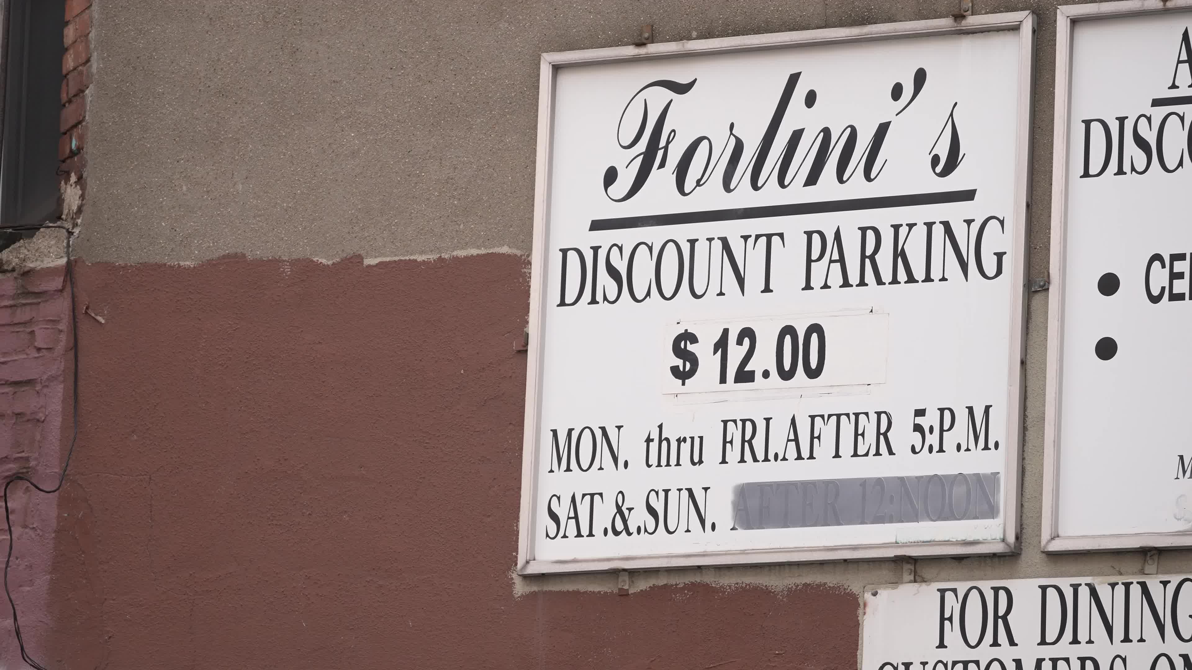 “Forlini’s has officially closed,” 
