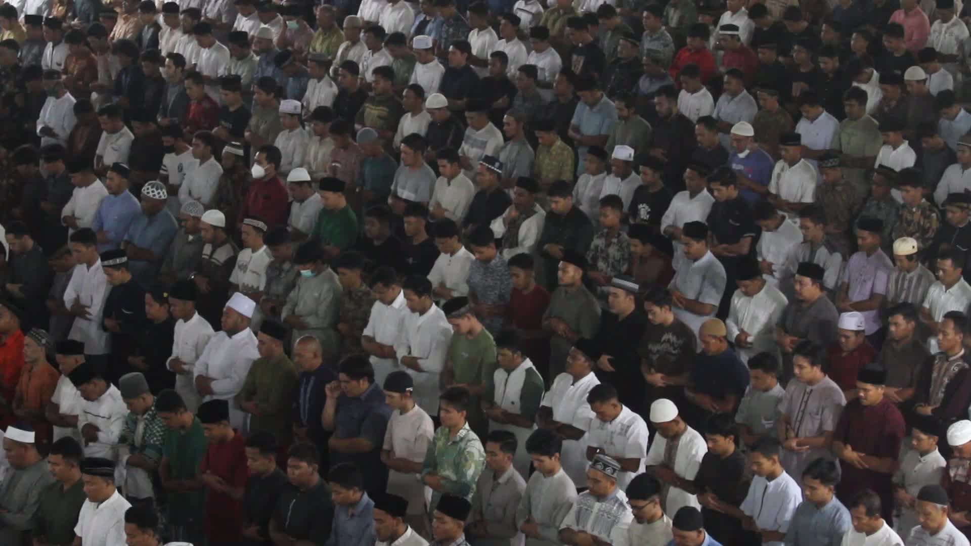 First Tarawih Prayer In Aceh
