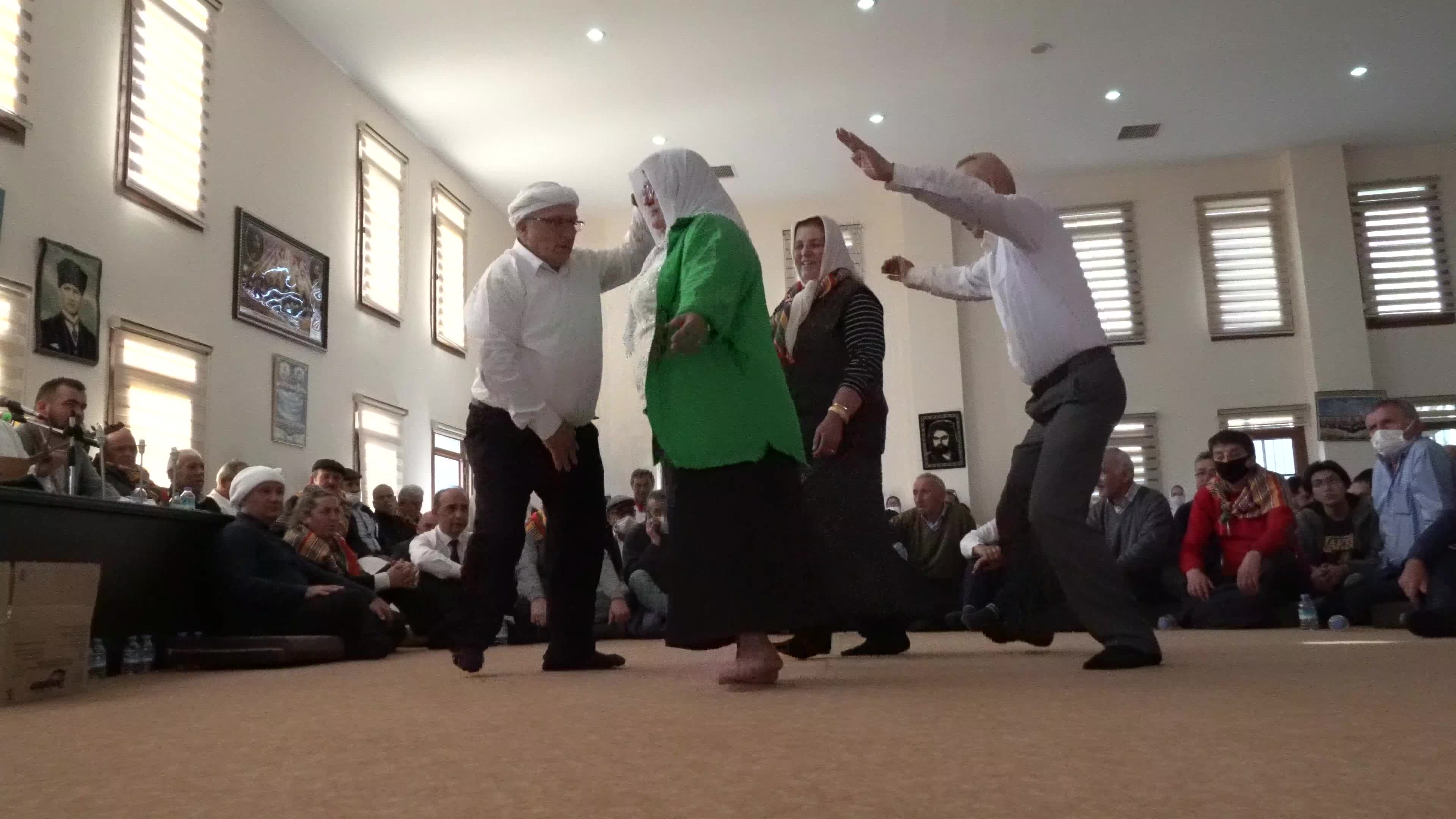 Anatolian Alevi Muslims celebrate arrival of Spring Newroz at the Djemevi, Izmir, Turkey