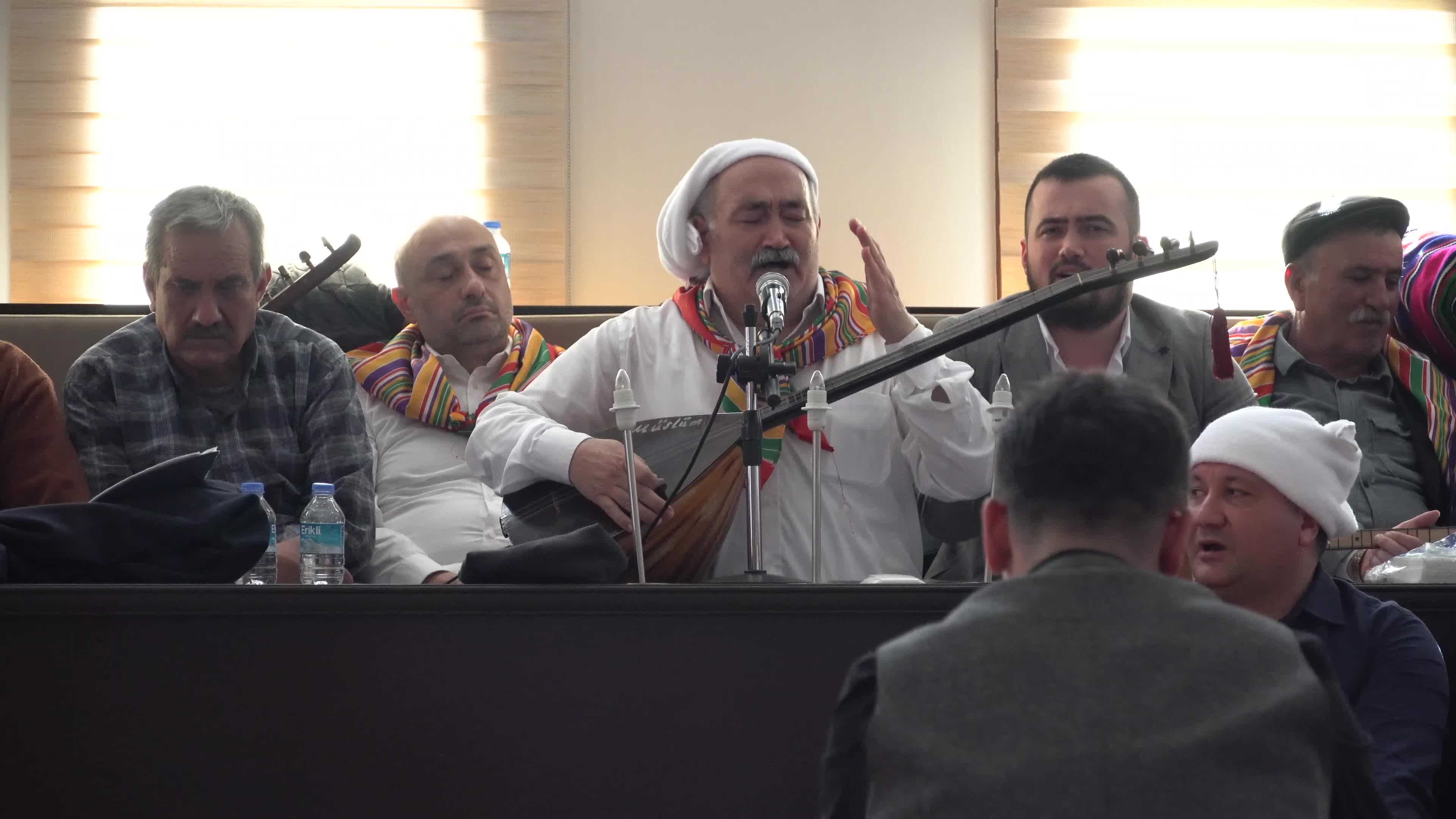 Anatolian Alevi Muslims celebrate arrival of Spring Newroz at the Djemevi, Izmir, Turkey 