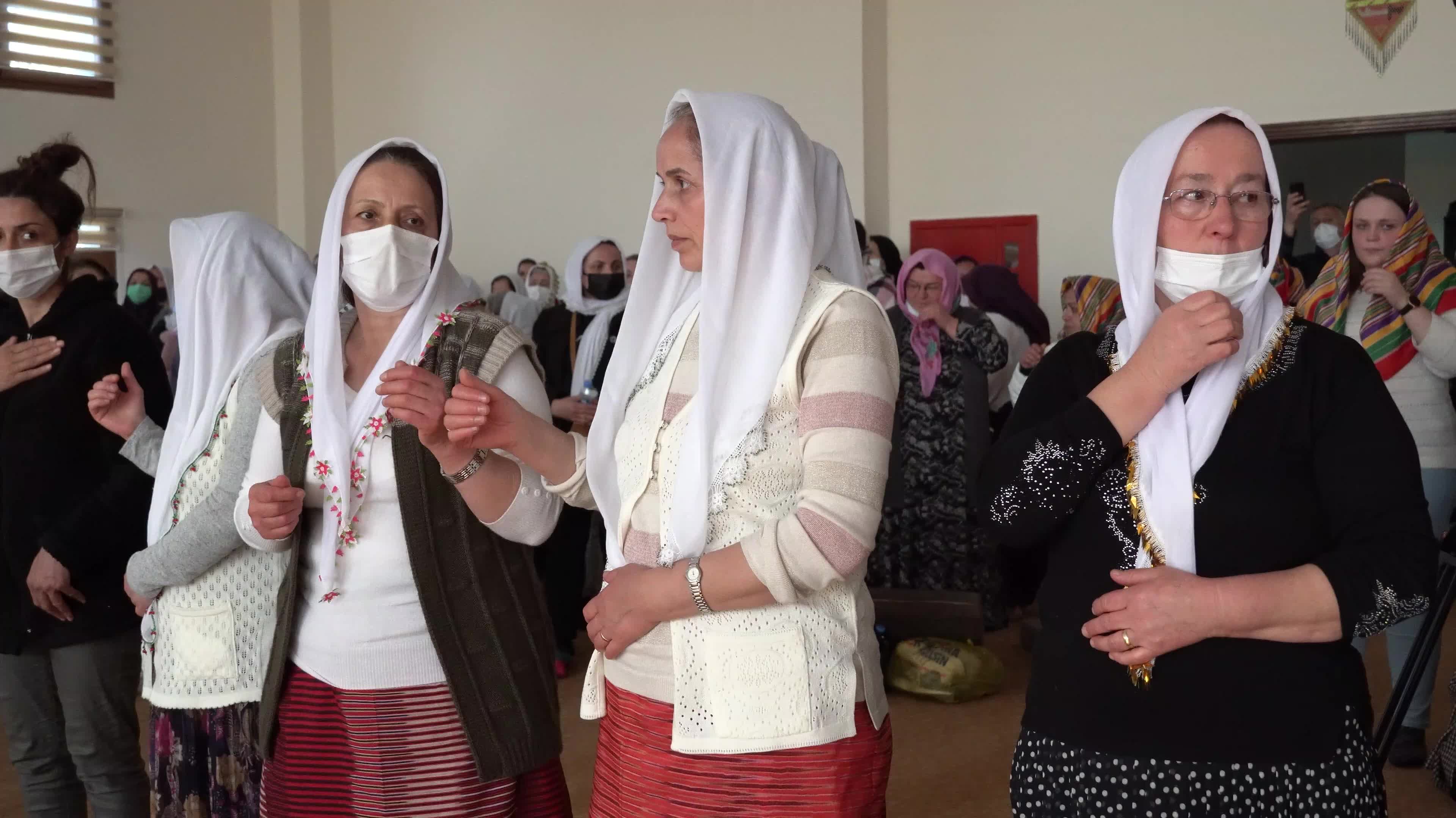 Anatolian Alevi Muslims celebrate arrival of Spring Newroz at the Djemevi, Izmir, Turkey 