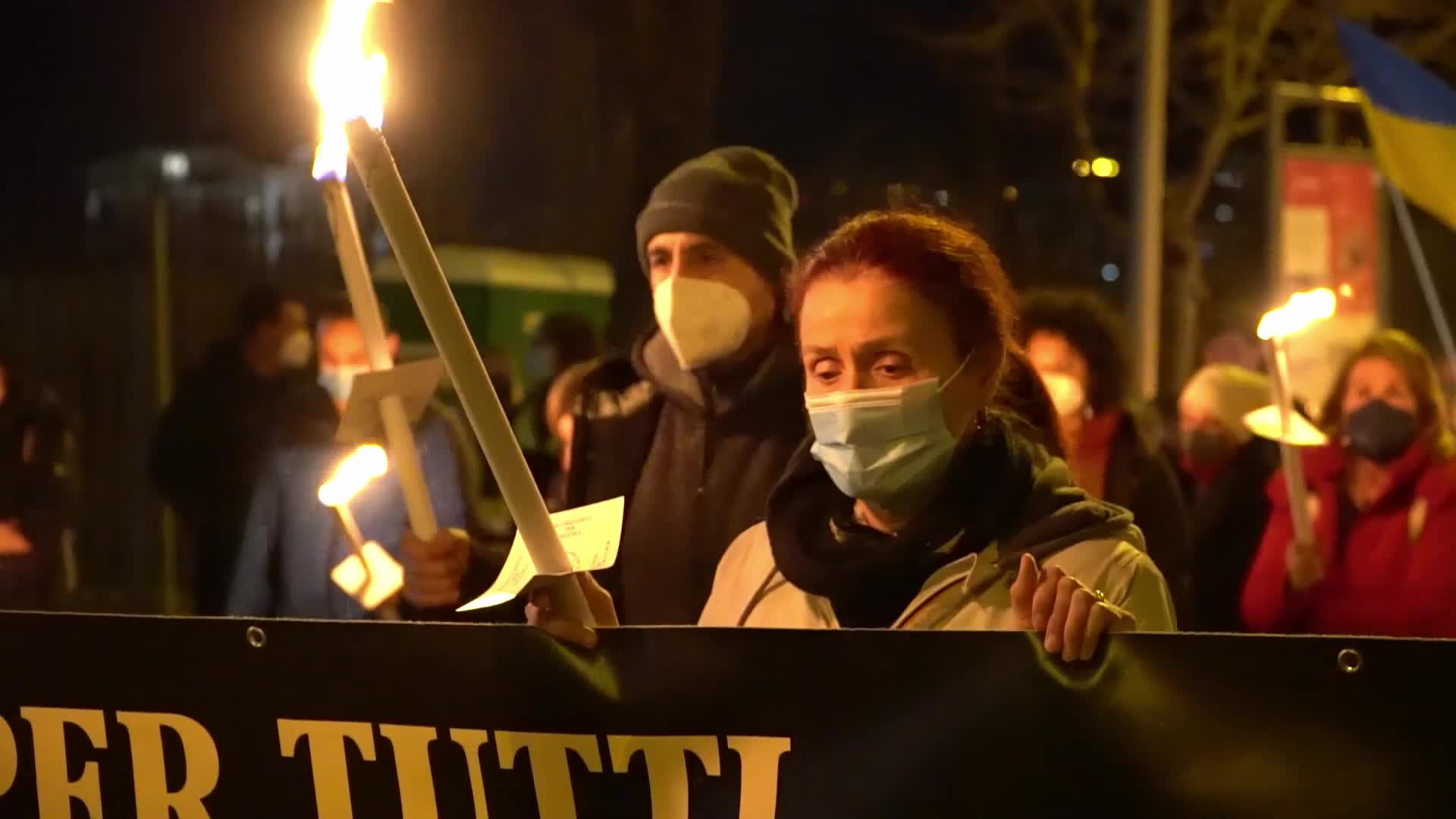 Earthquake commemoration in L'Aquila, Italy 