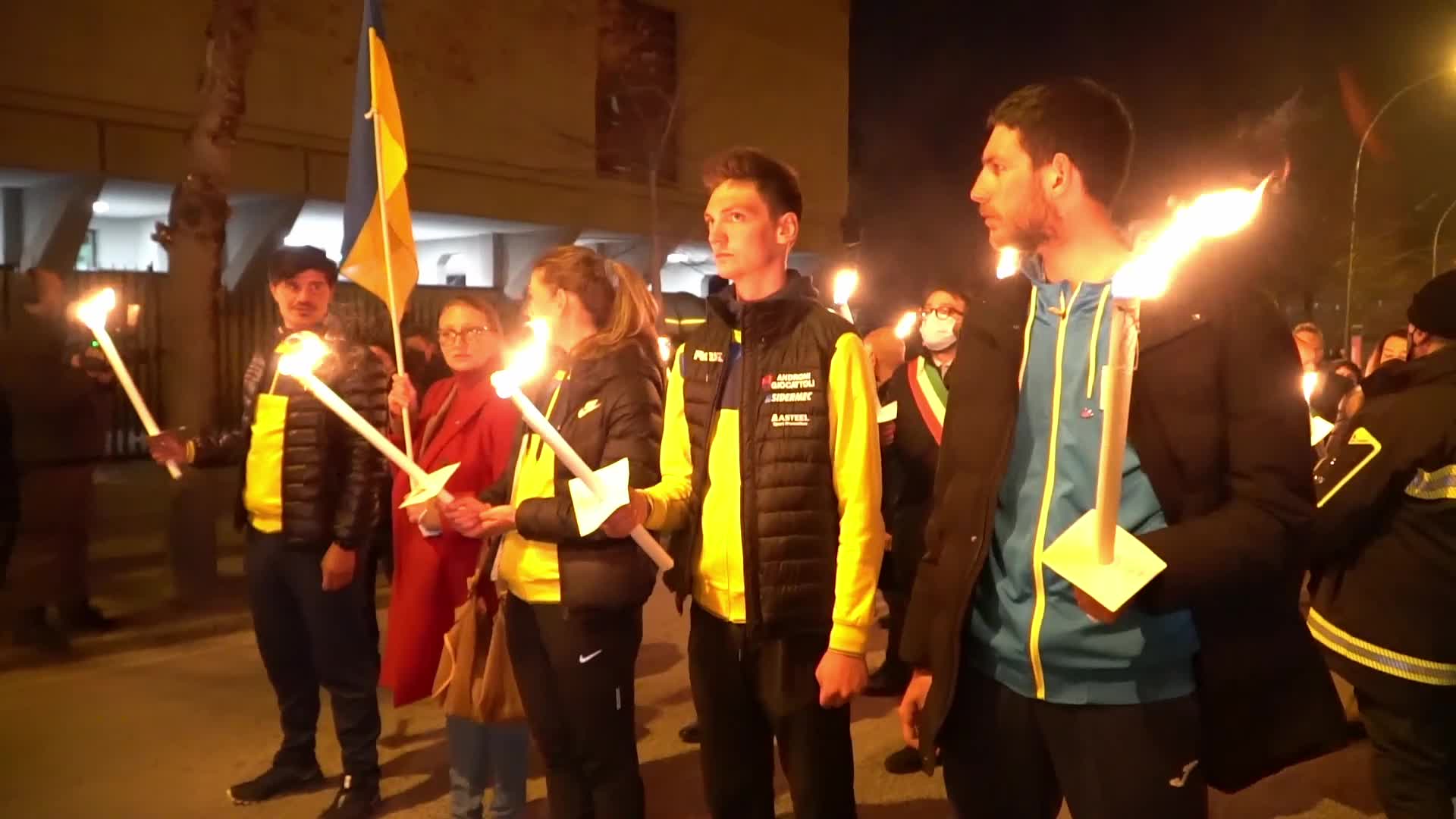 Earthquake commemoration in L'Aquila, Italy 