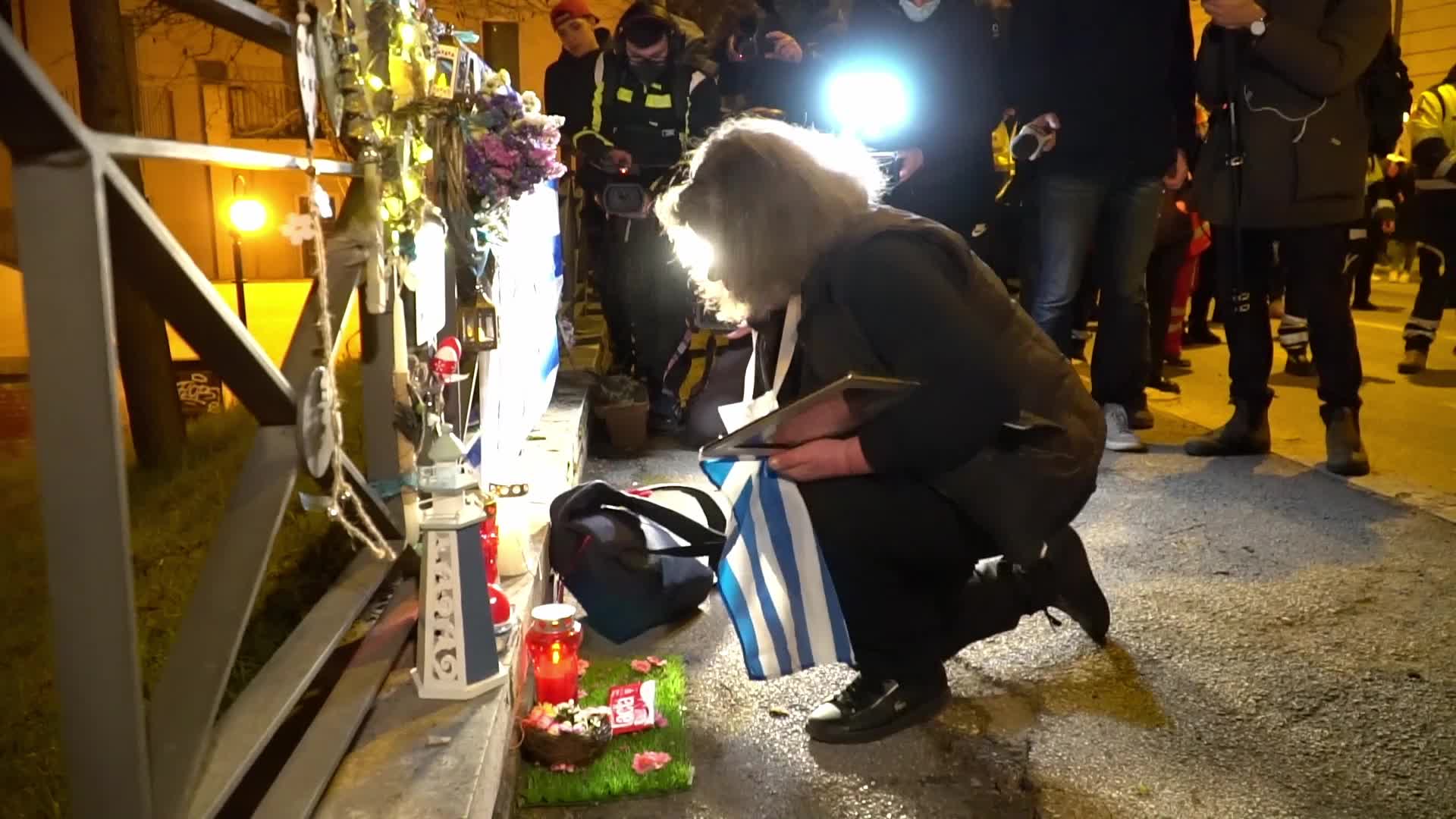 Earthquake commemoration in L'Aquila, Italy 