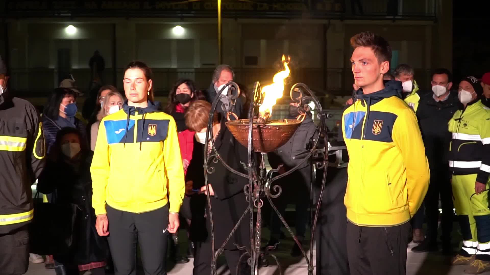 Earthquake commemoration in L'Aquila, Italy 
