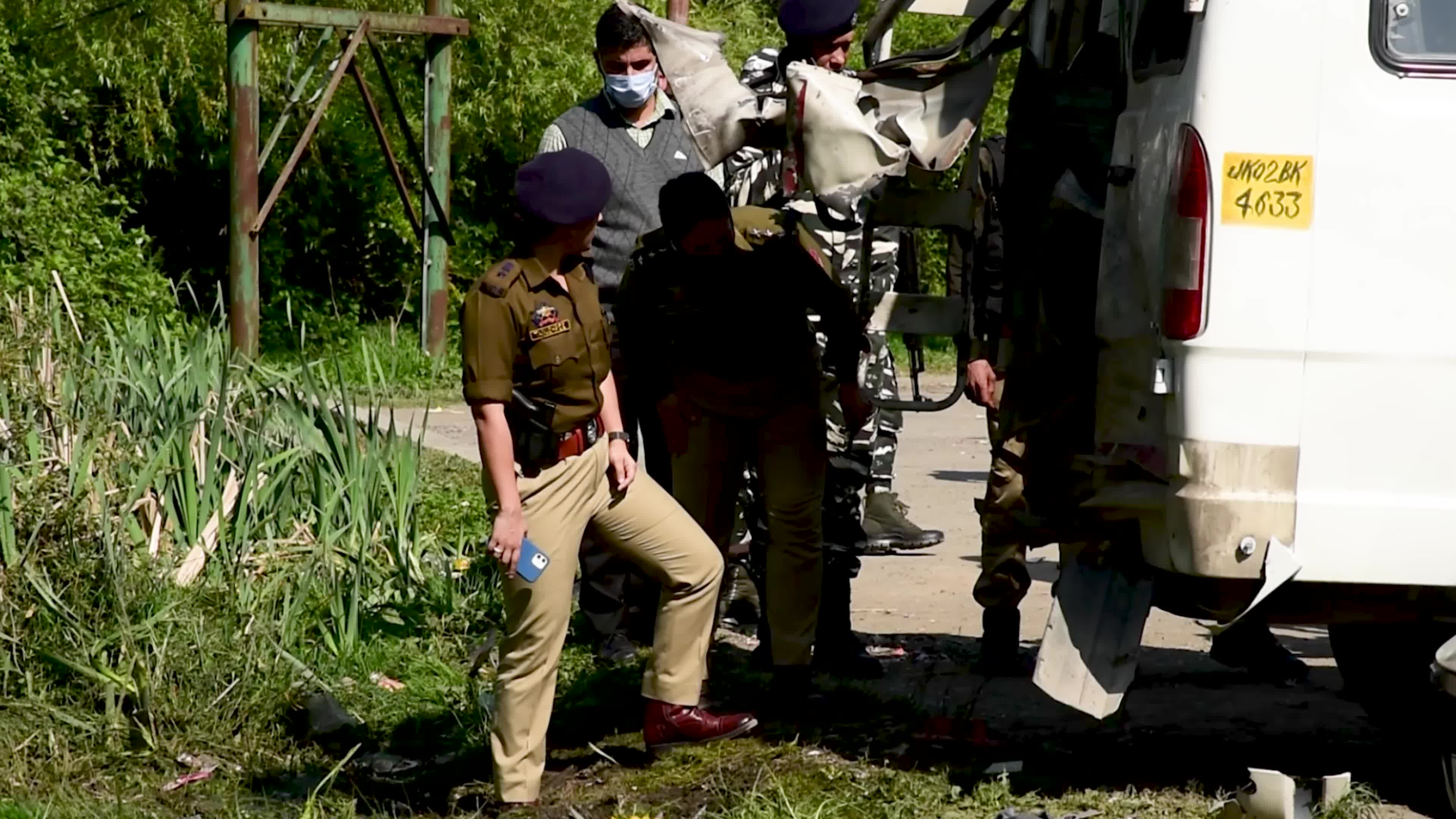 Suspected cylinder blast in Srinagar, Indian administered Kashmir 