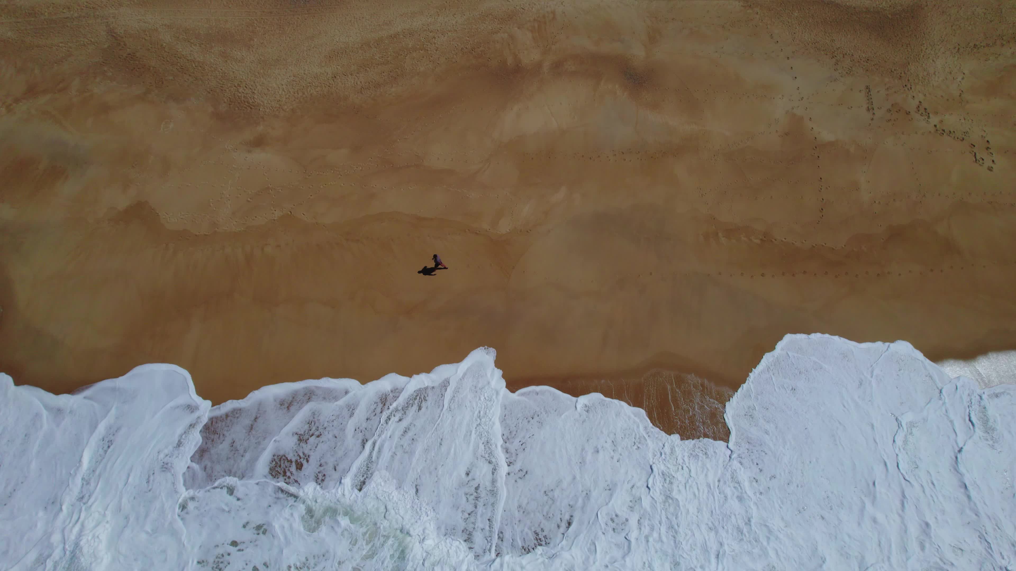 Drone View of Nazaré, The Iconic Surfing Hotspot