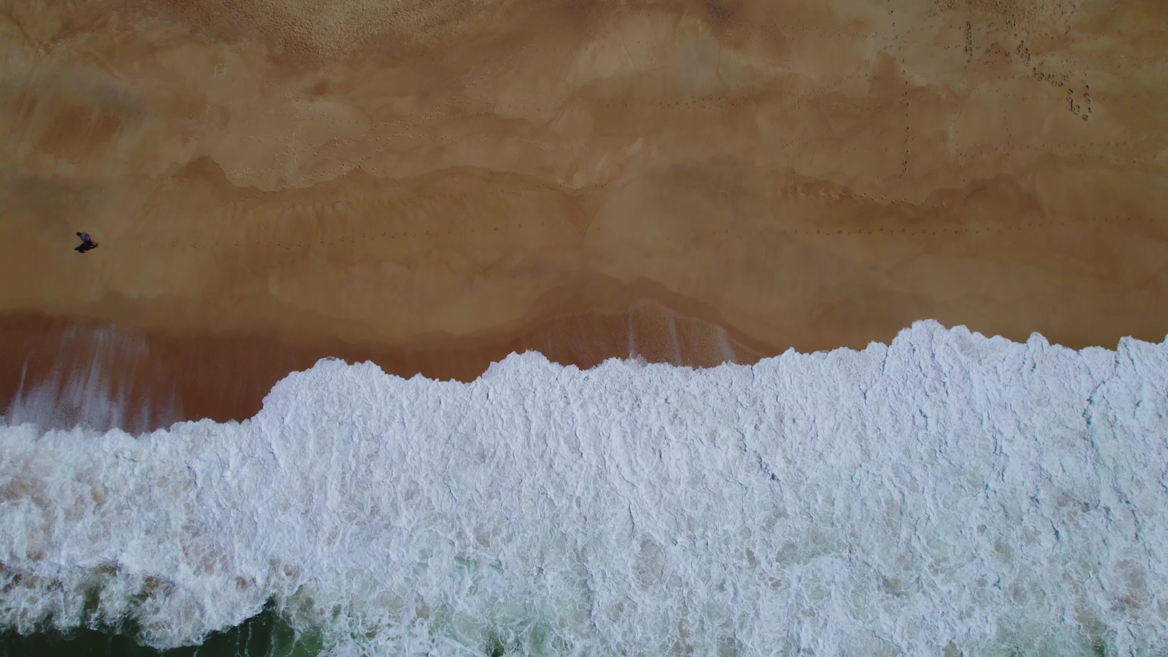 Drone View of Nazaré, The Iconic Surfing Hotspot