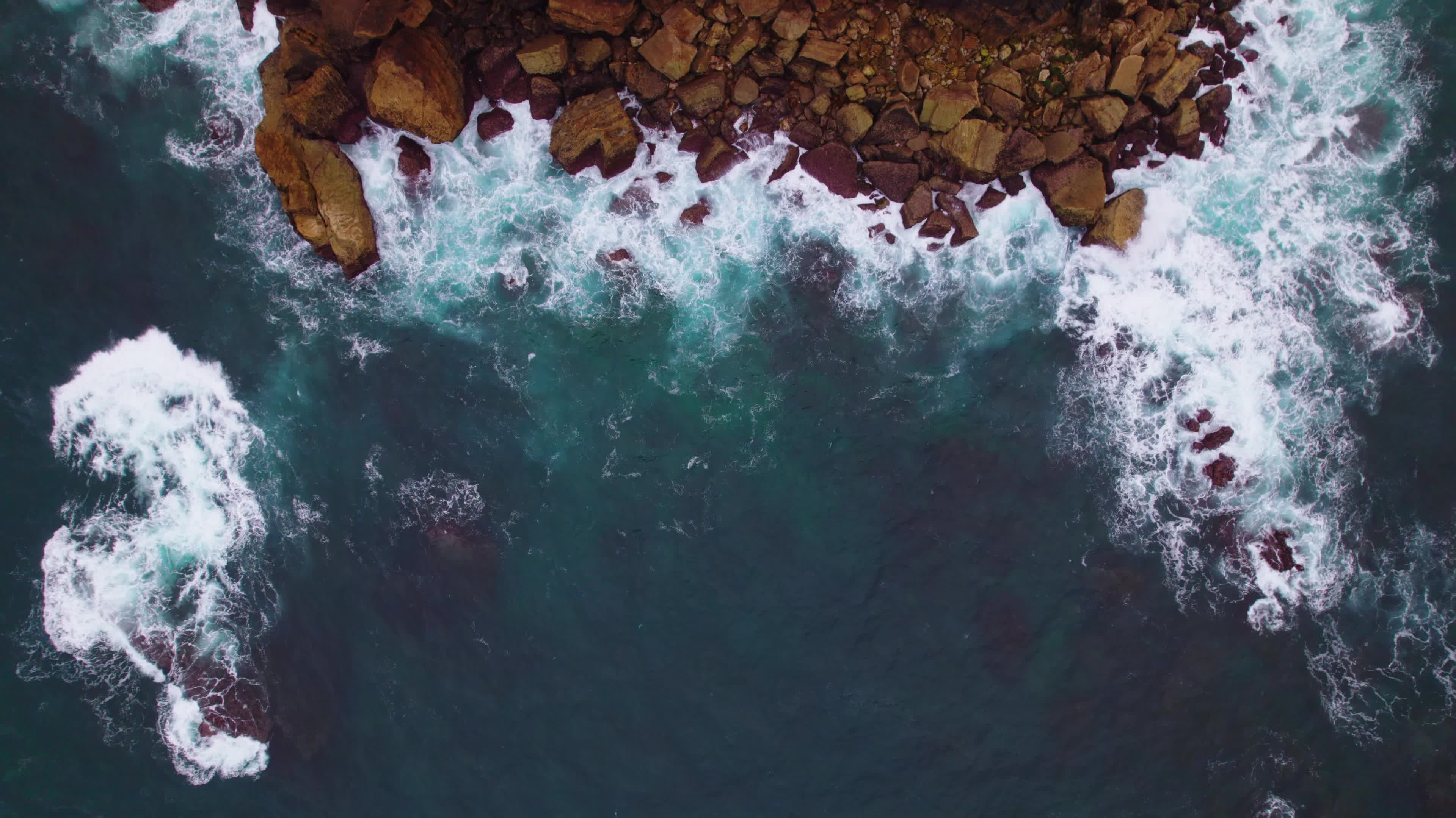 Drone View of Papôa, Peniche, Portugal