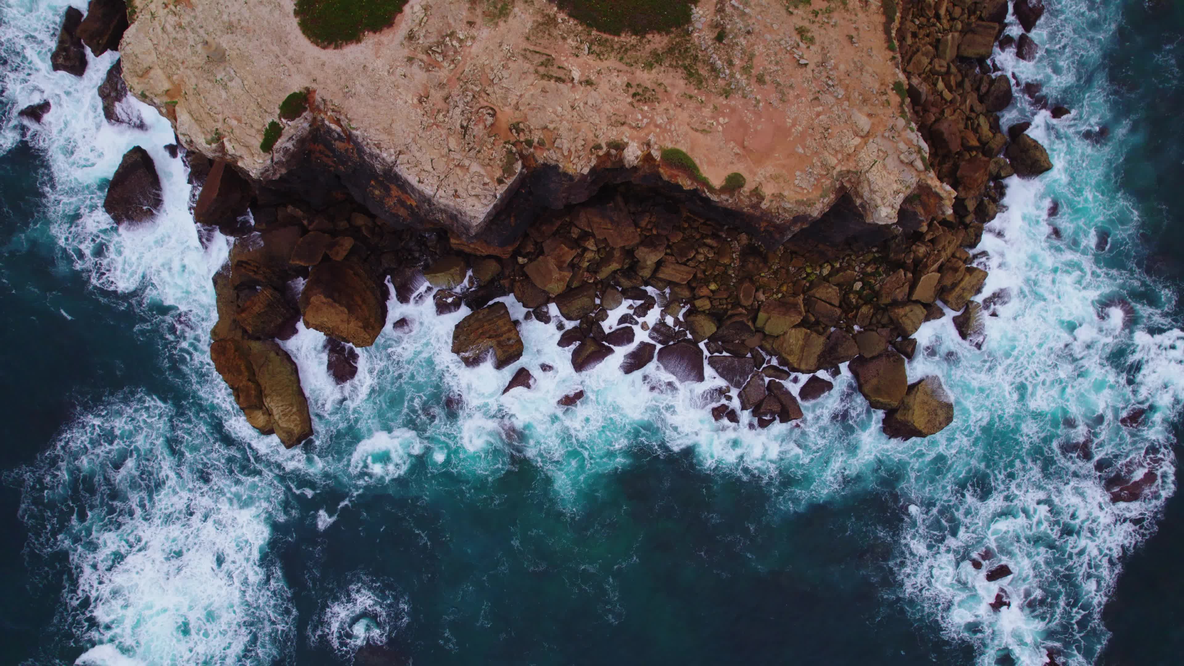 Drone View of Papôa, Peniche, Portugal