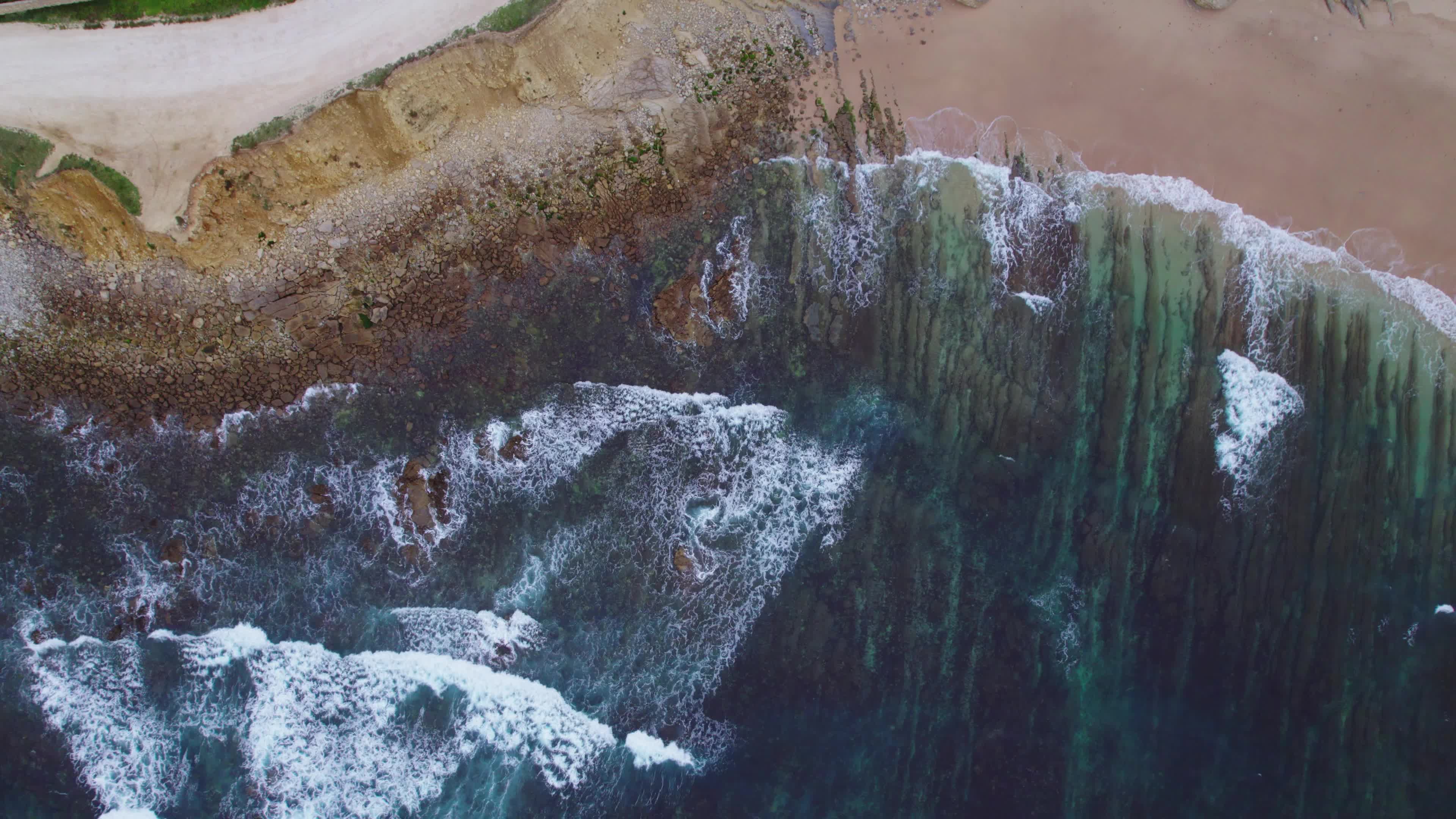 Drone View of Papôa, Peniche, Portugal