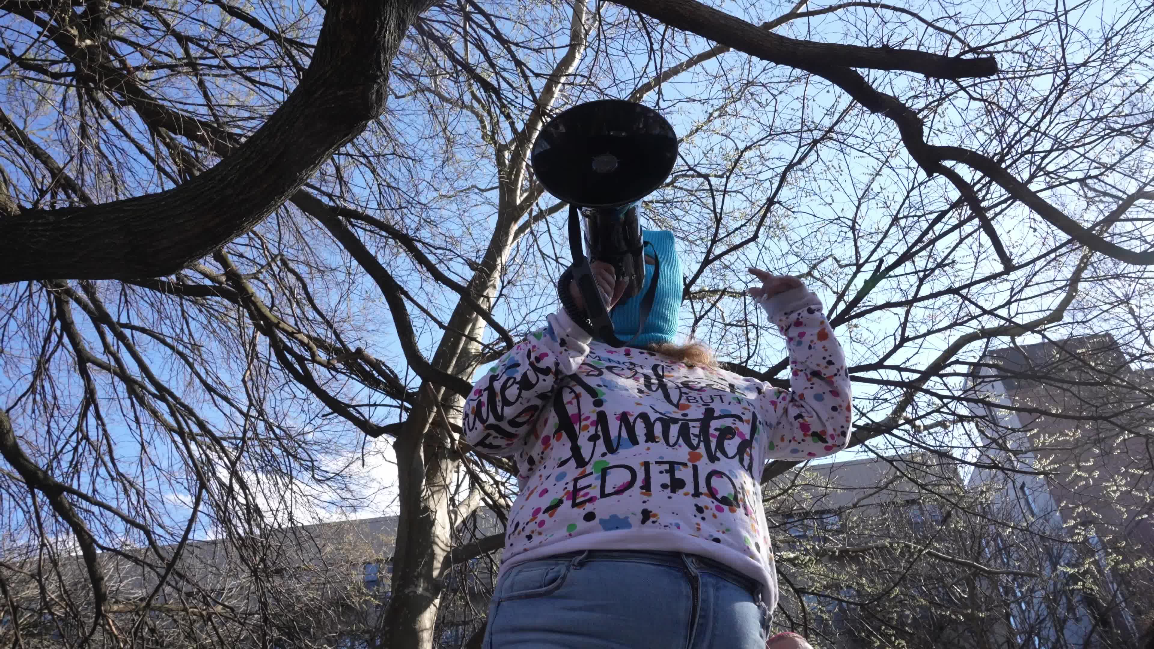 Protesters condemn "violent sweeps" of NYC homeless encampments