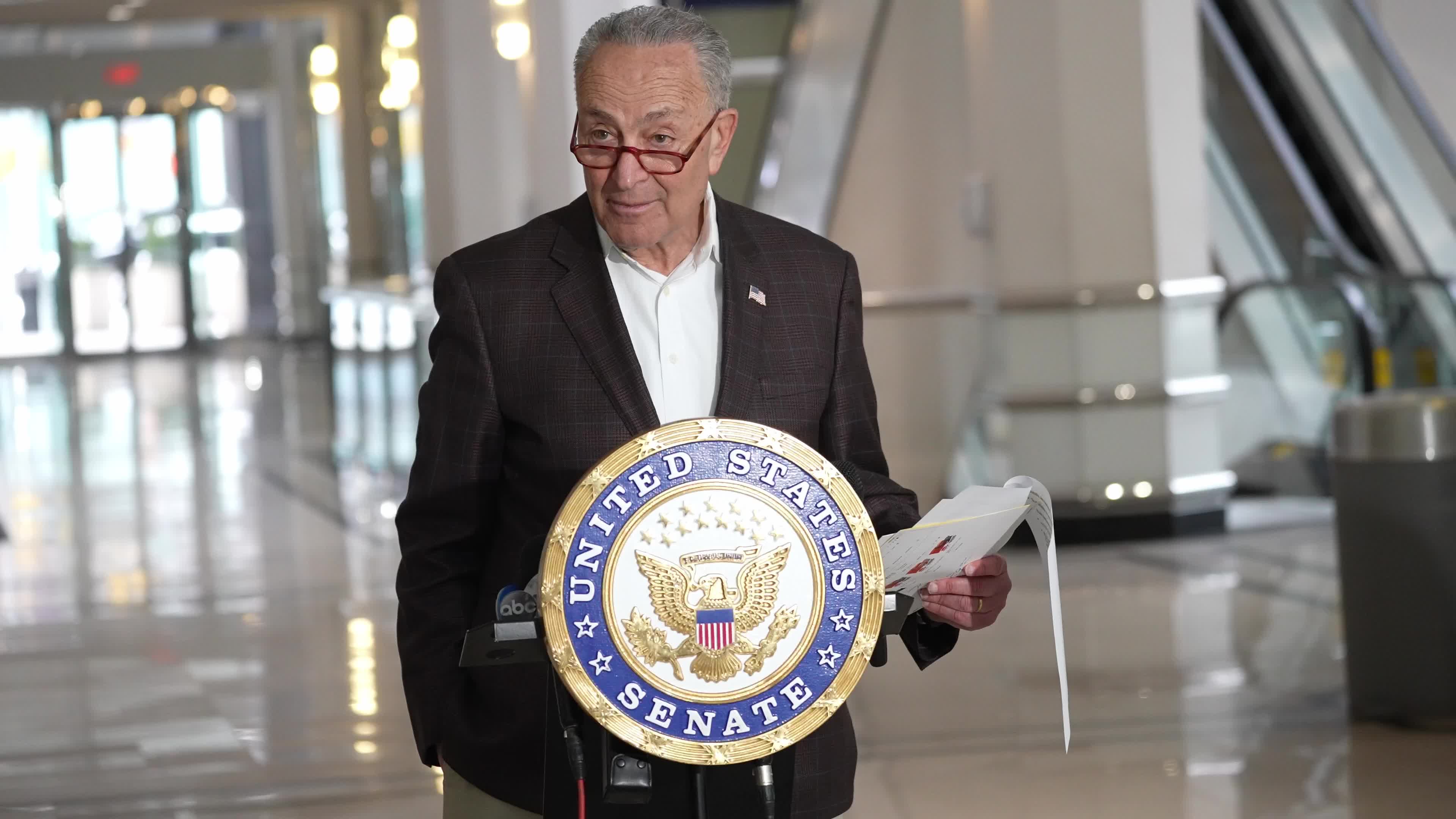 Sen. Chuch Schumer Press Conference on Ghost Guns 