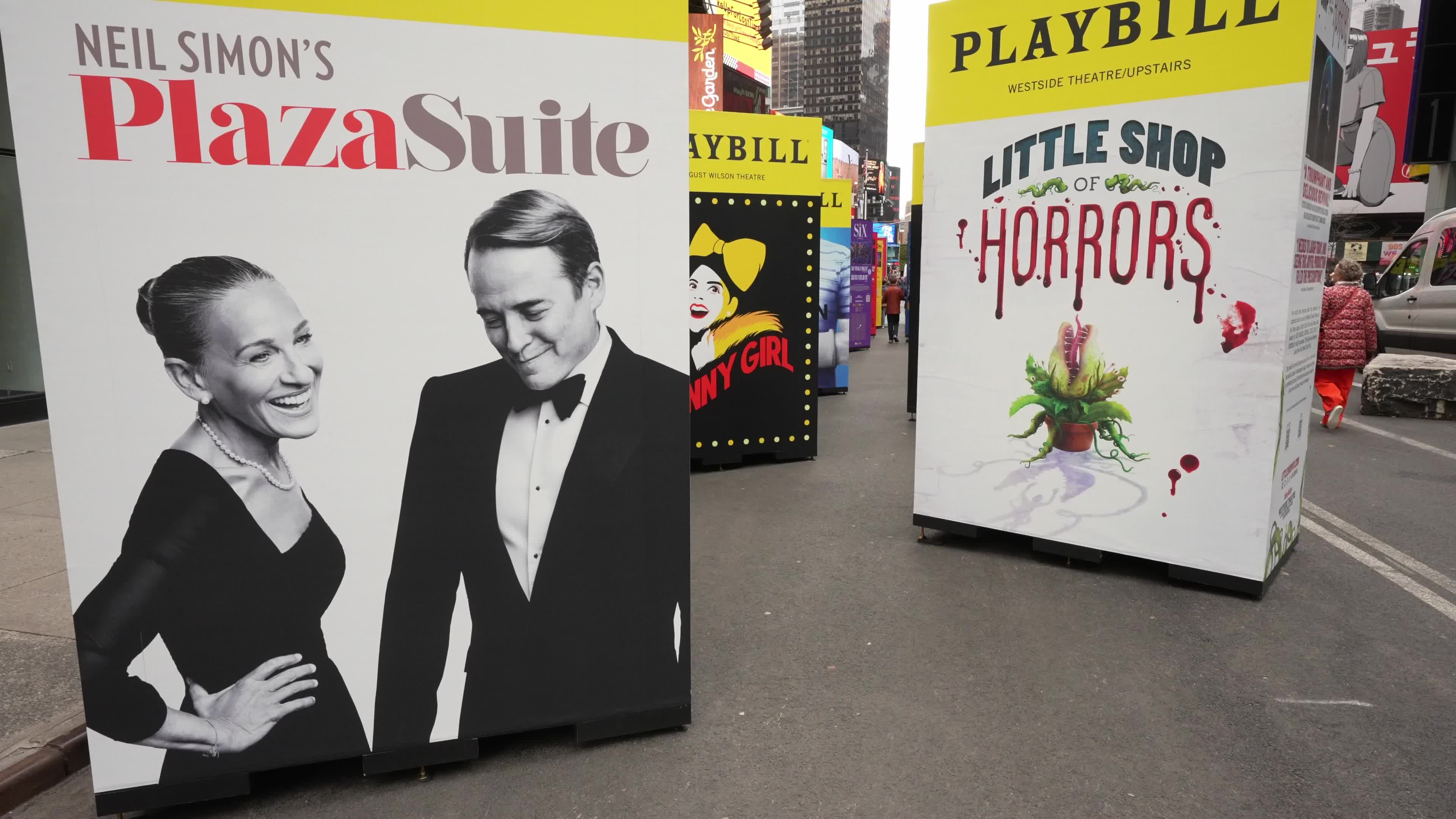 Times Square Alliance Playbill Grand Gallery