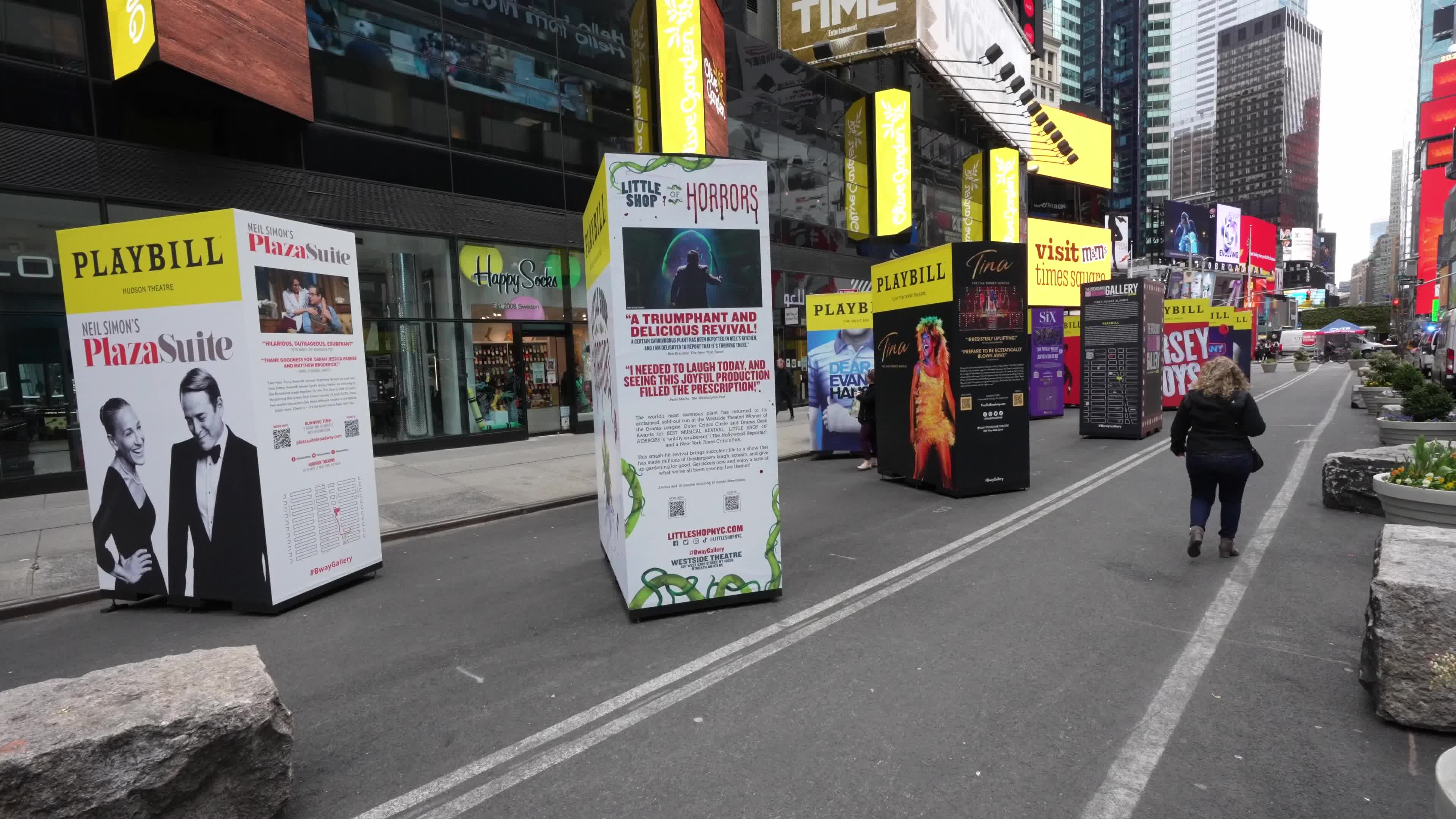 Times Square Alliance Playbill Grand Gallery