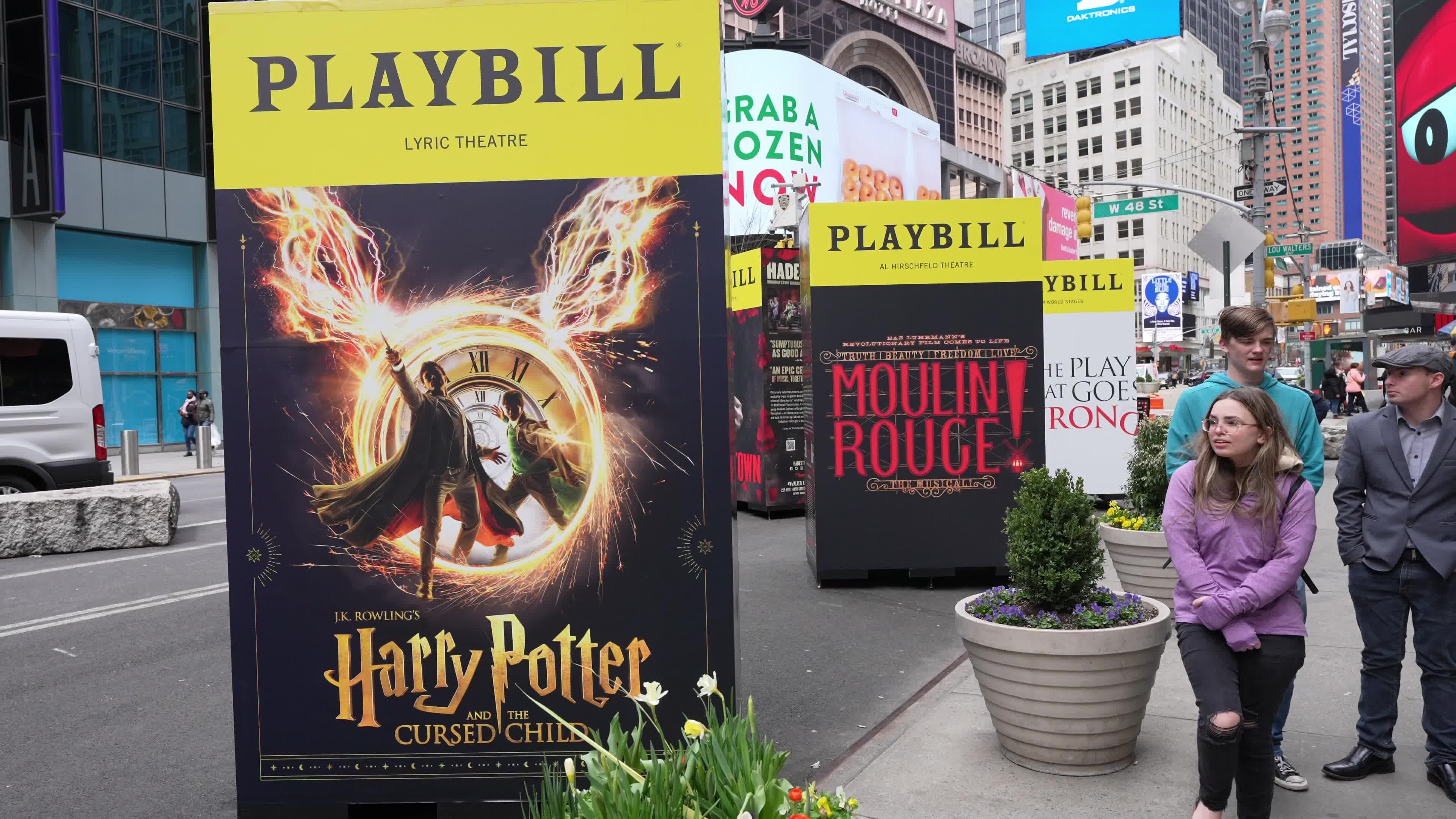 Times Square Alliance Playbill Grand Gallery