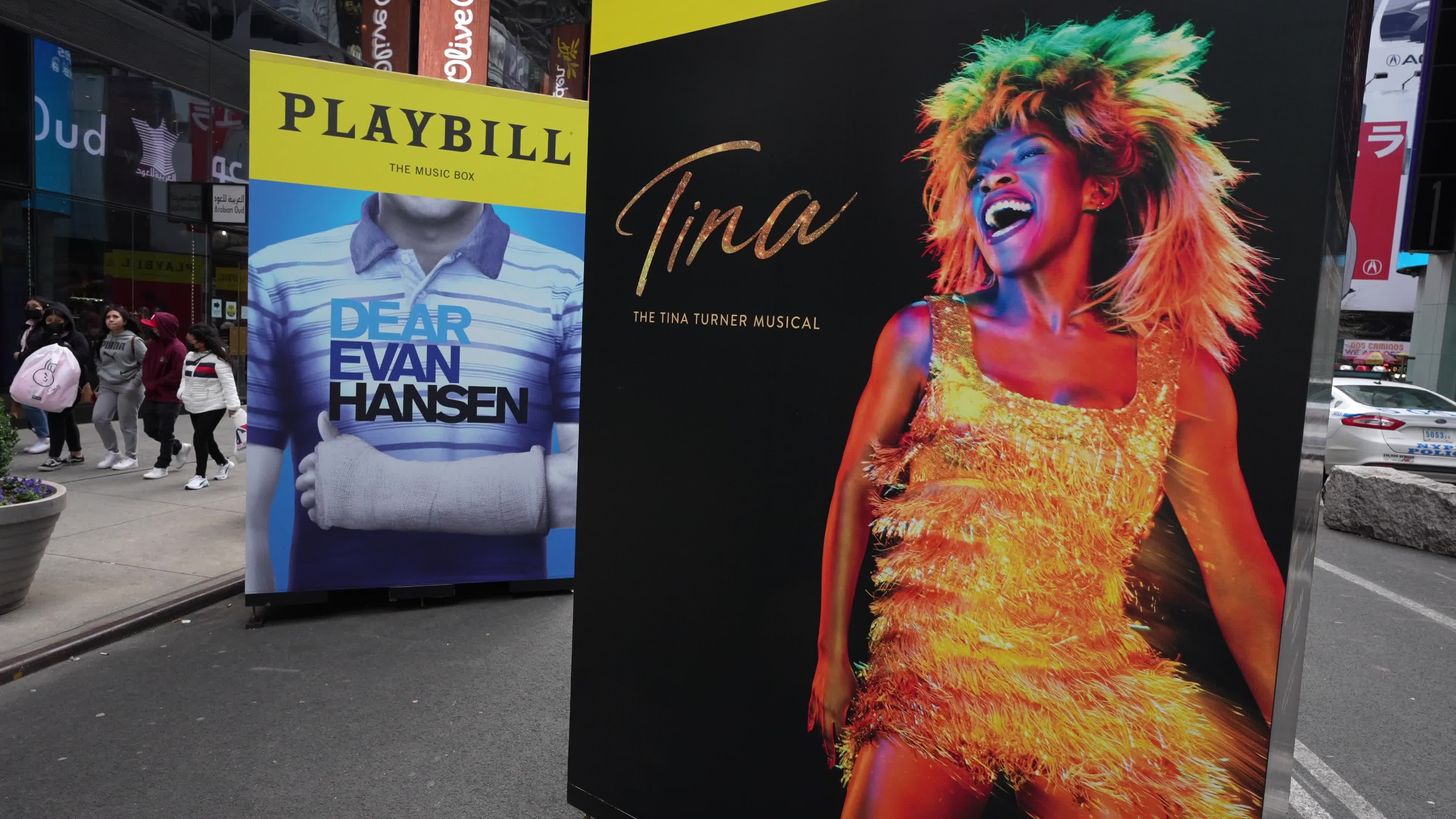 Times Square Alliance Playbill Grand Gallery