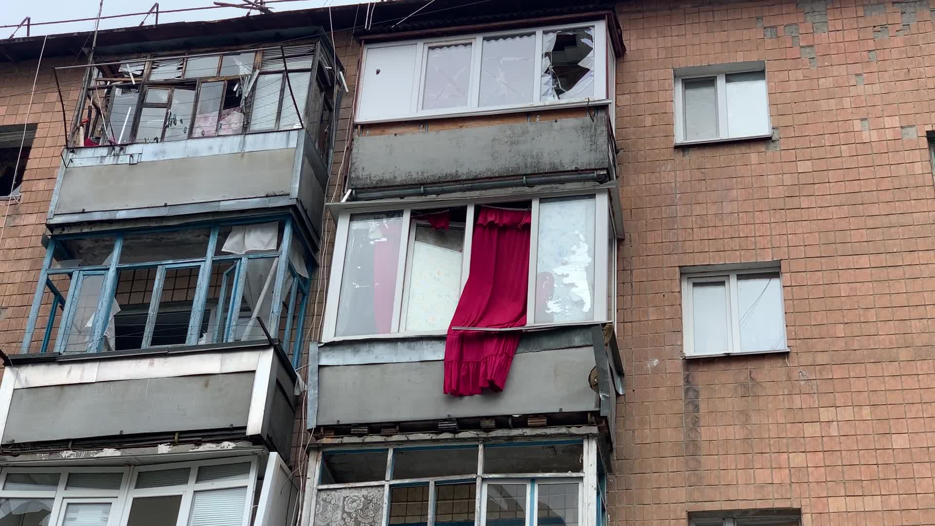 View of Borodyanka, Ukraine After Russian Invasion