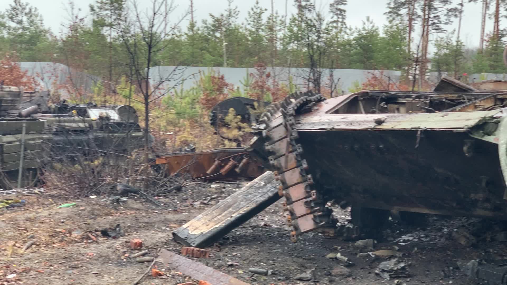 Situation In The Recaptured By The Ukrainian Army Bucha City Near Kyiv, Ukraine