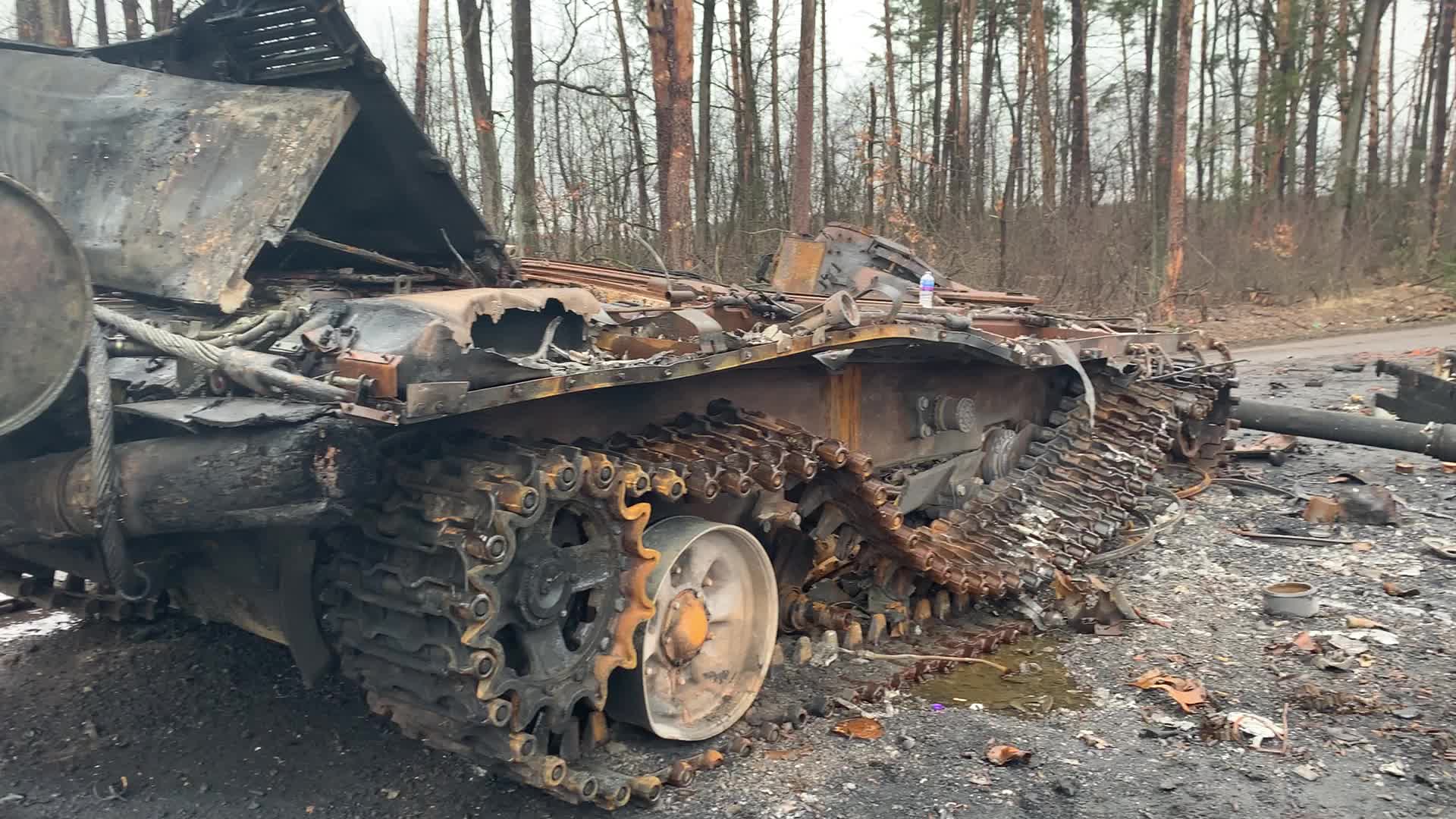 Situation In The Recaptured By The Ukrainian Army Bucha City Near Kyiv, Ukraine