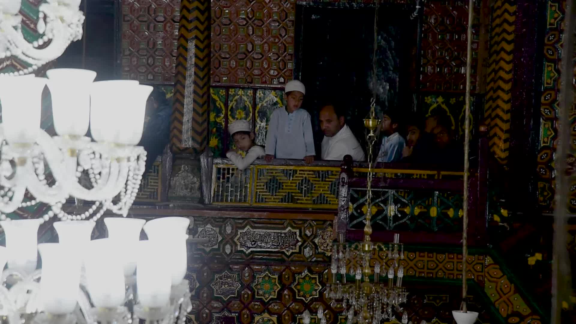Muslims pray on Friday of Ramadan In Srinagar, Kashmir.
