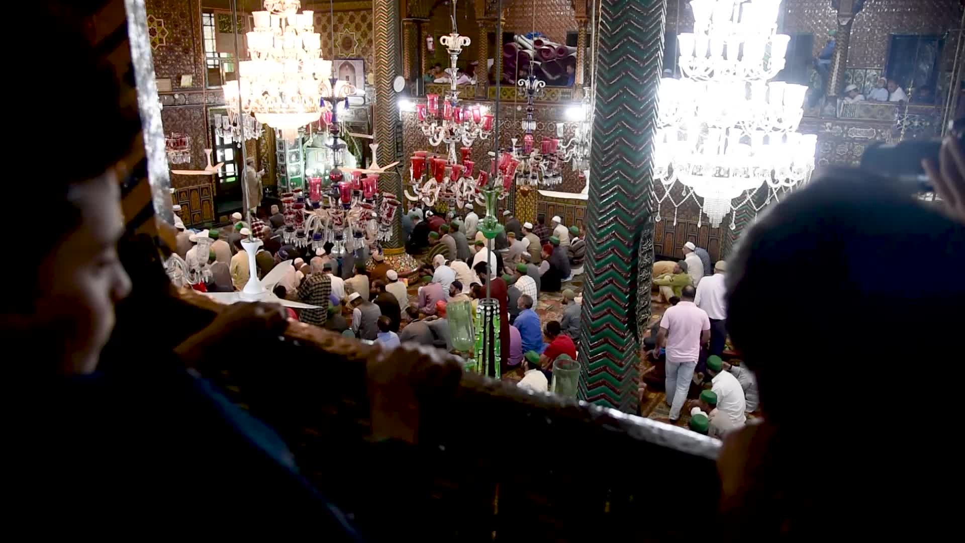 Muslims pray on Friday of Ramadan In Srinagar, Kashmir.