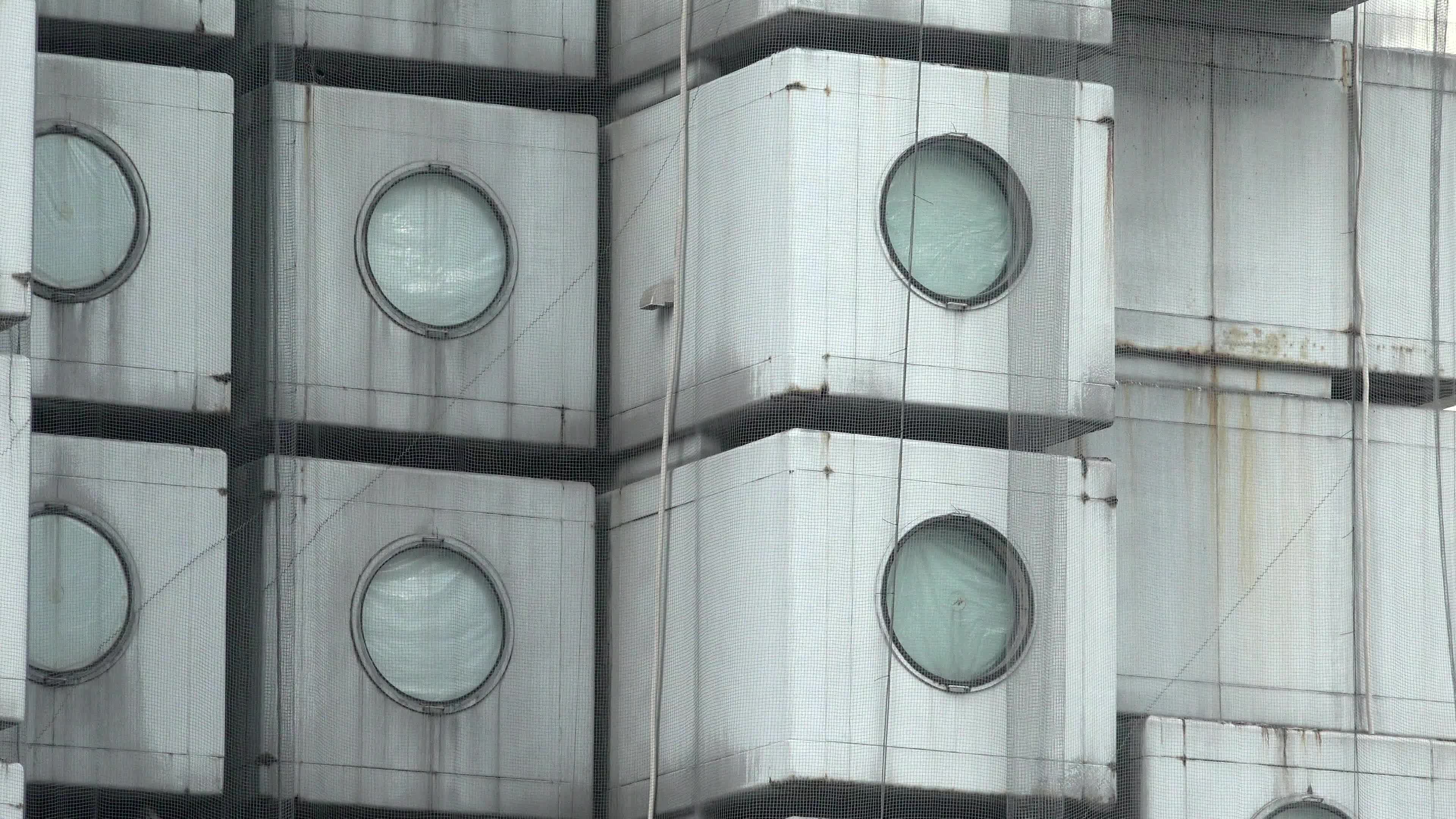 Demolition works continue at Tokyo's iconic Nakagin Capsule Tower
