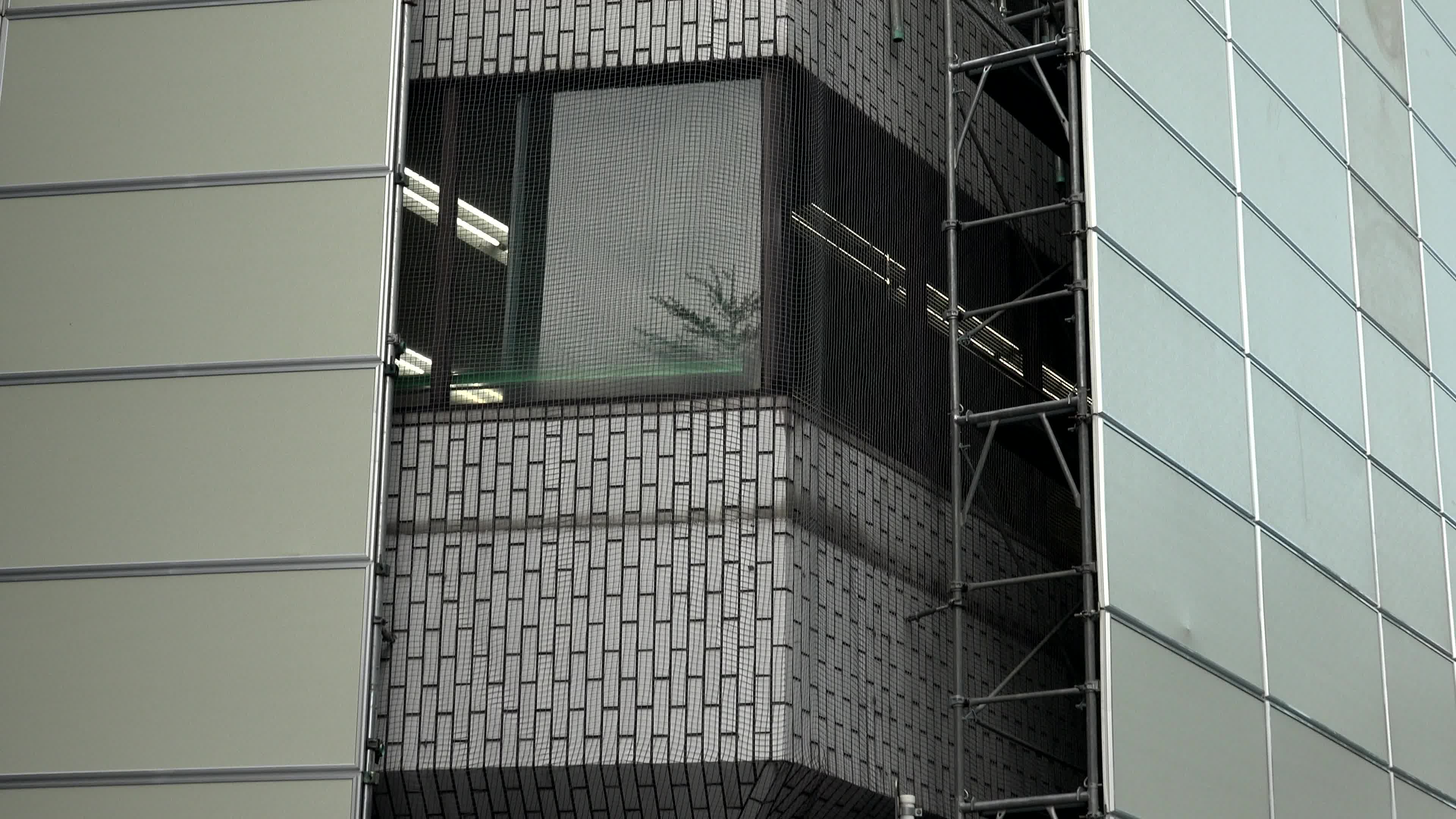 Demolition works continue at Tokyo's iconic Nakagin Capsule Tower