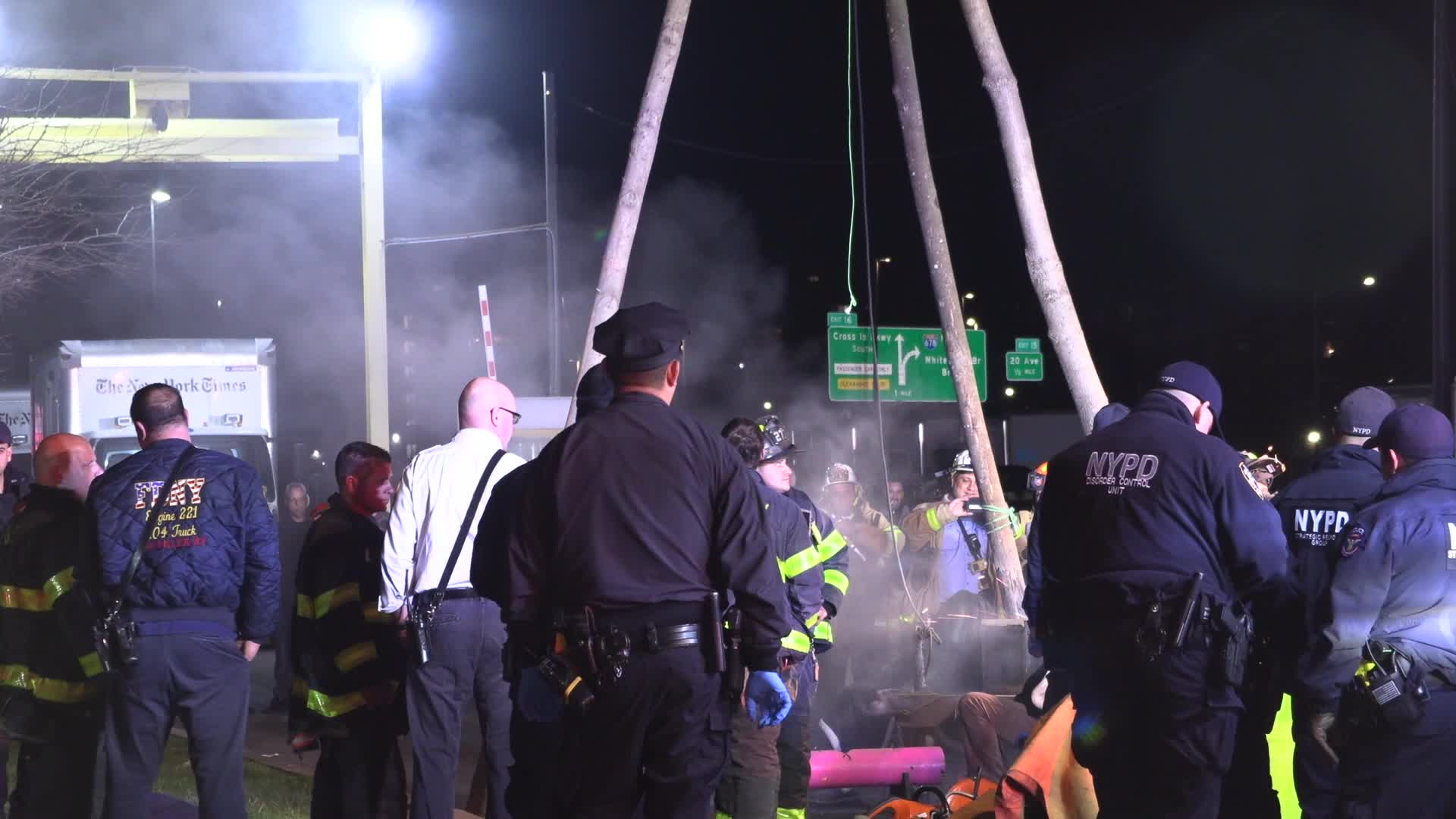 NYC: Climate protesters arrested after blockading New York Times distribution center