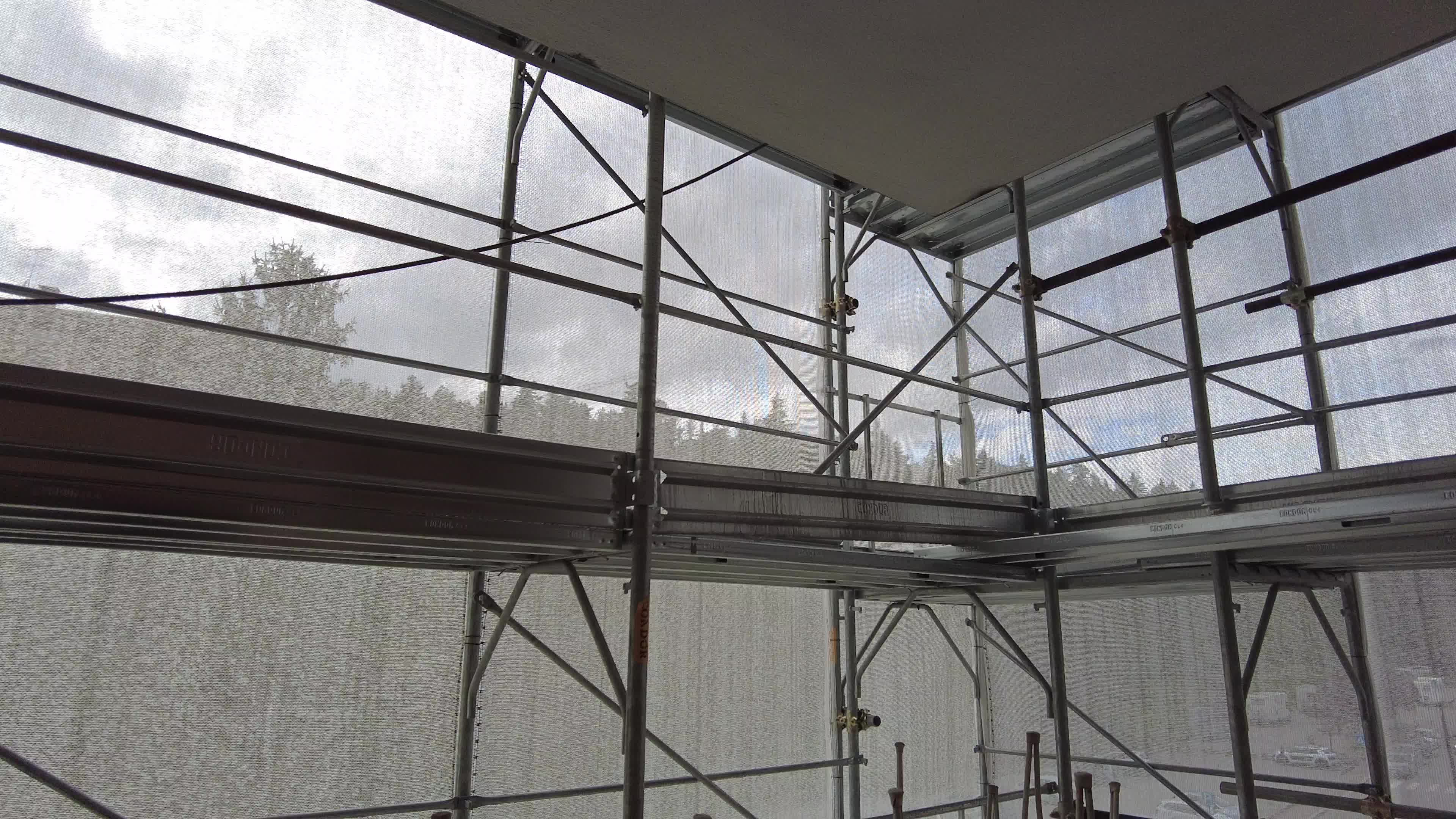 110% Superbonus construction site in Italy