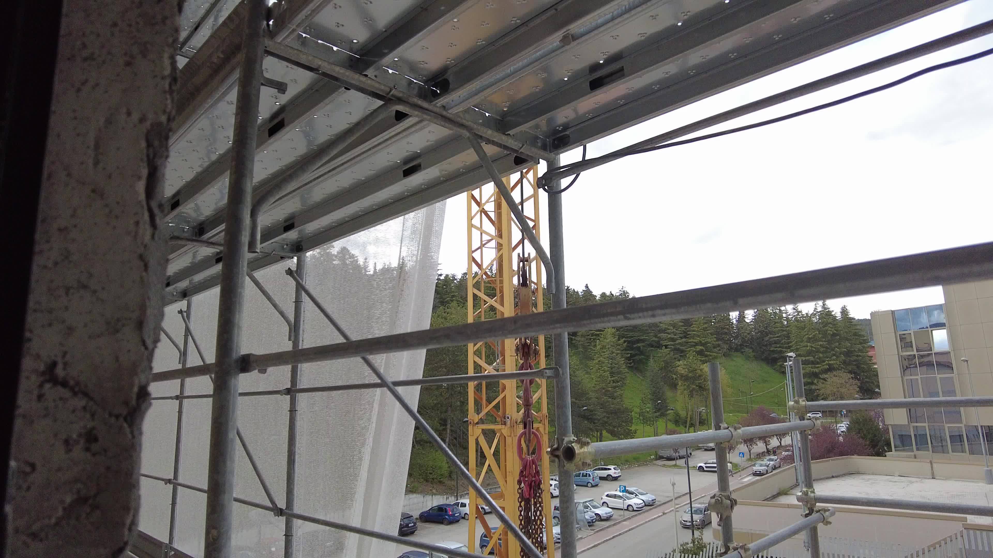 110% Superbonus construction site in Italy