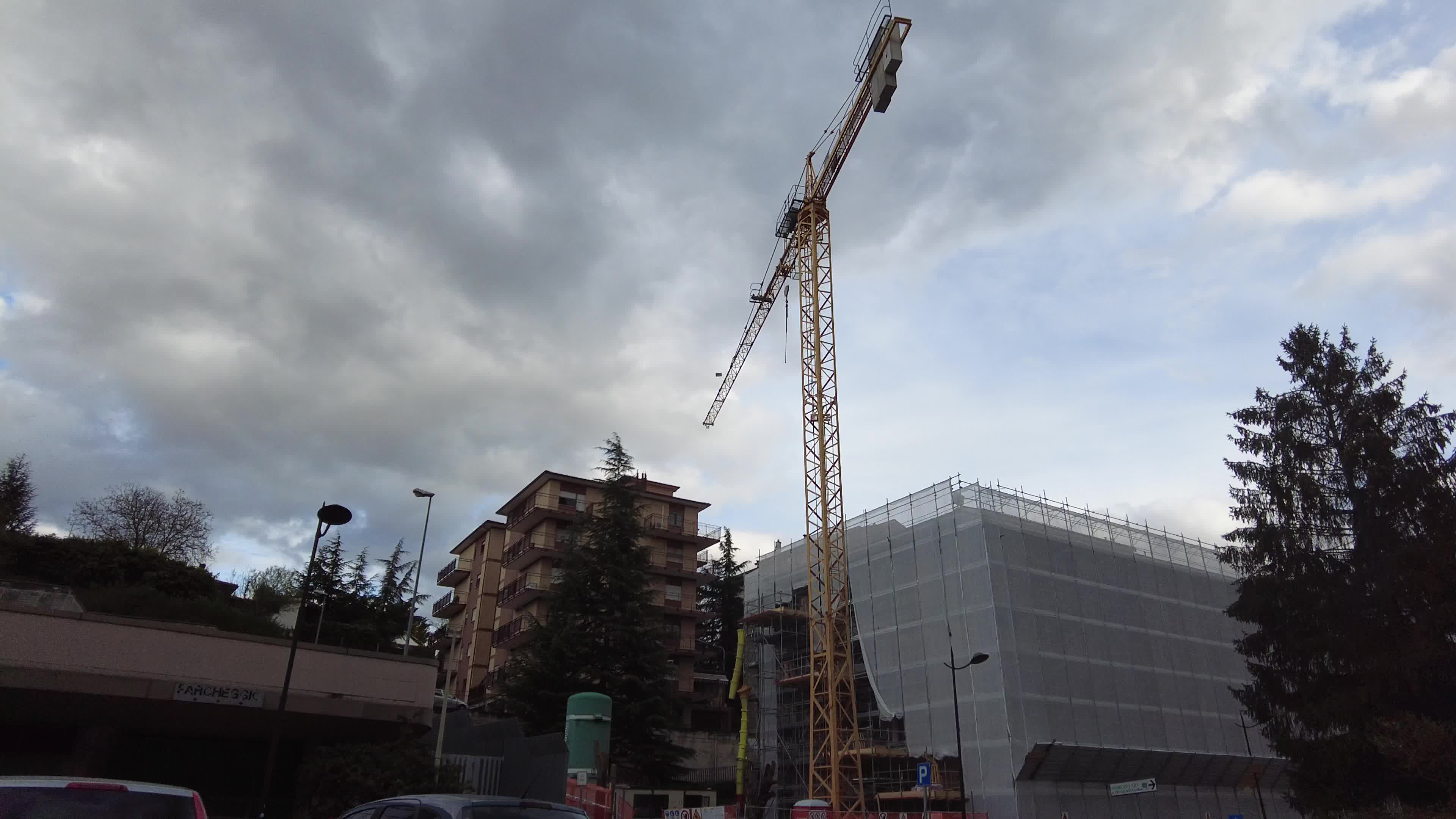 110% Superbonus construction site in Italy
