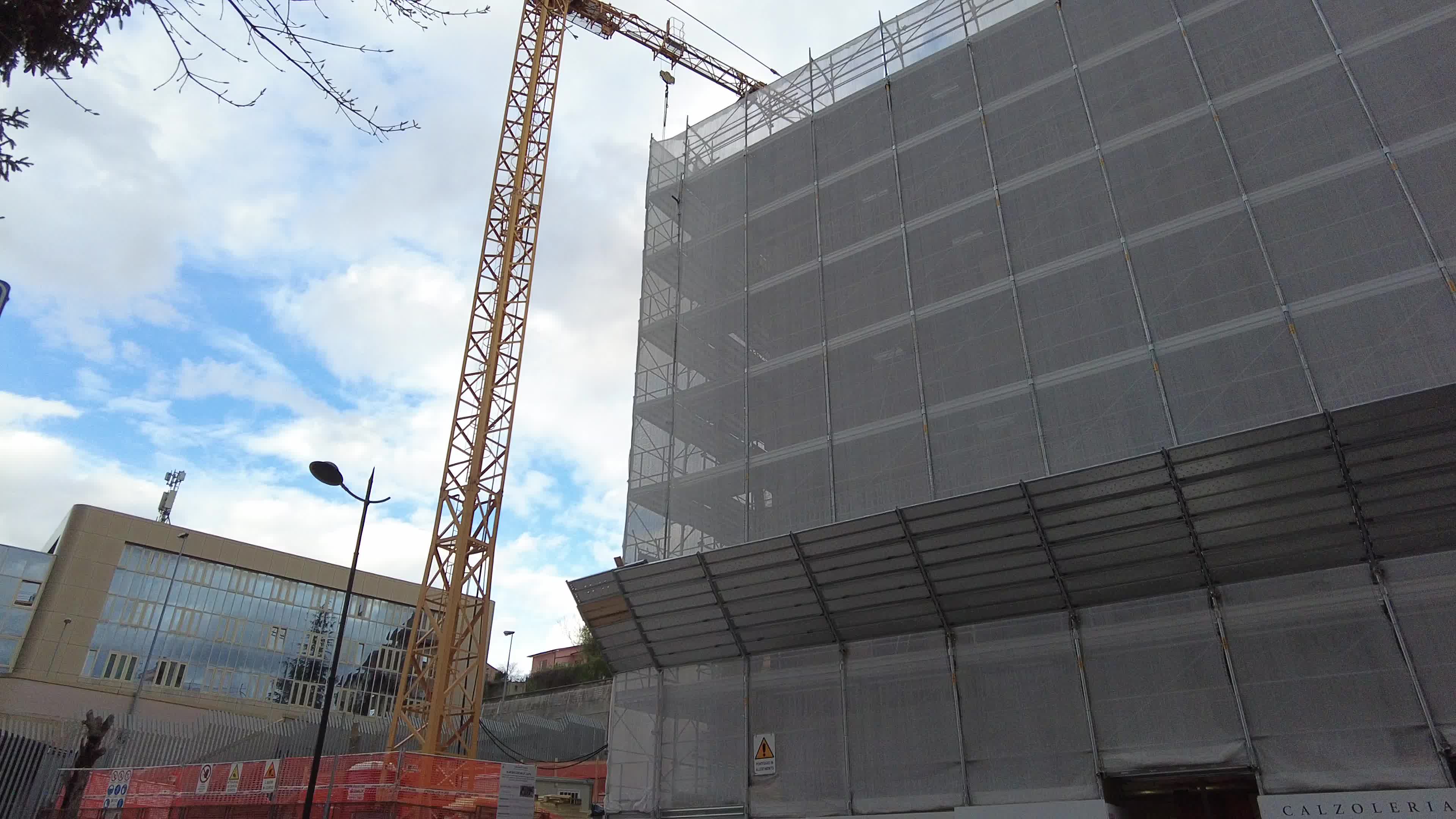 110% Superbonus construction site in Italy