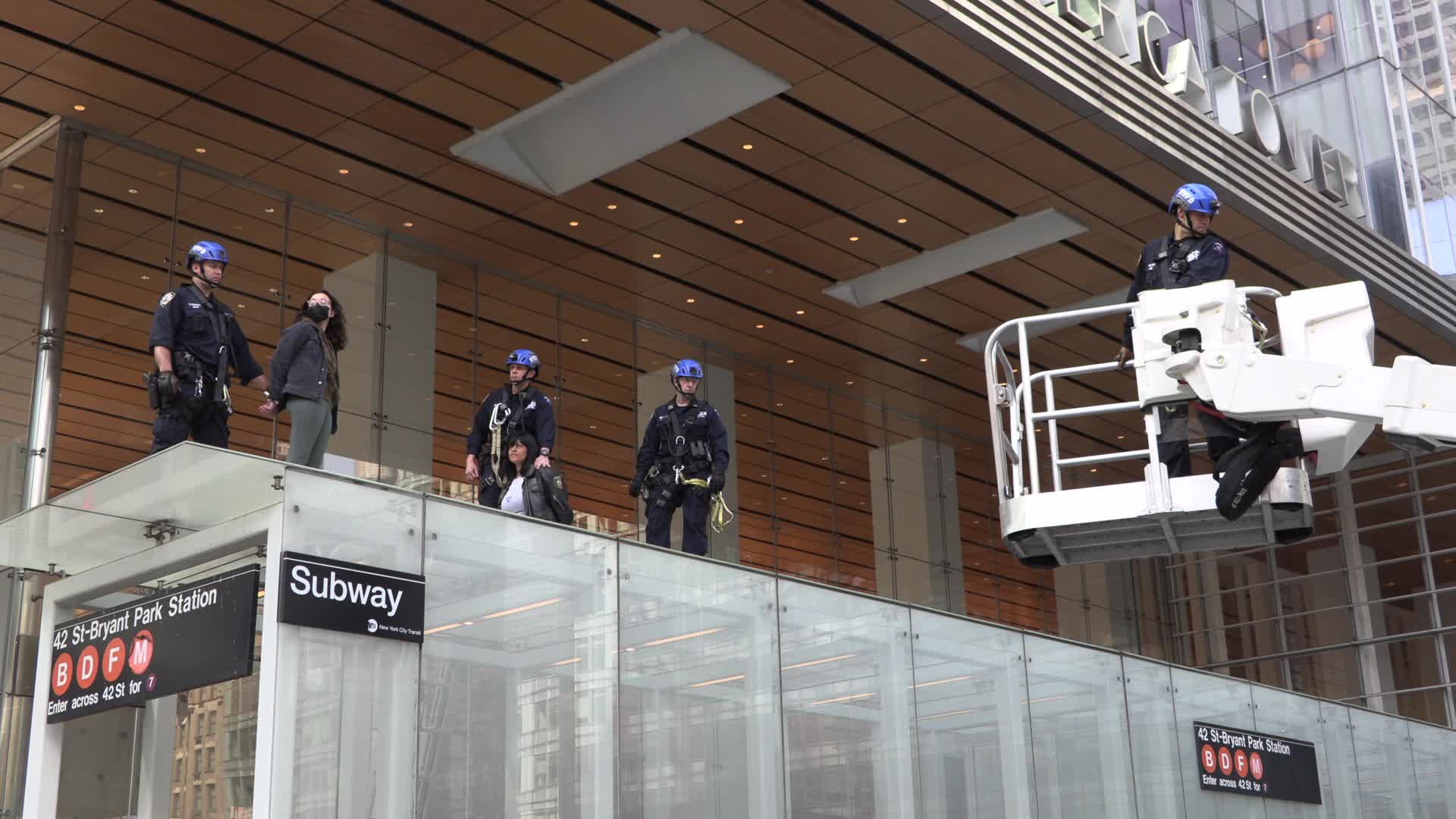 NYC: Extinction Rebellion Arrests Earth Week Protest