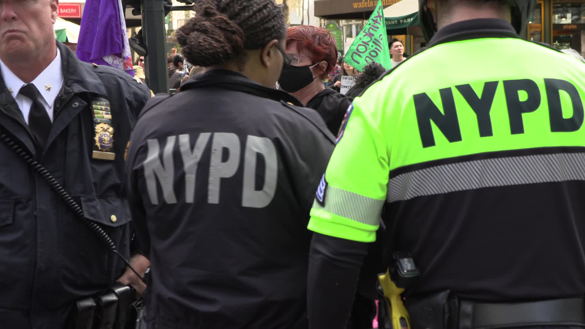 NYC: Extinction Rebellion Arrests Earth Week Protest