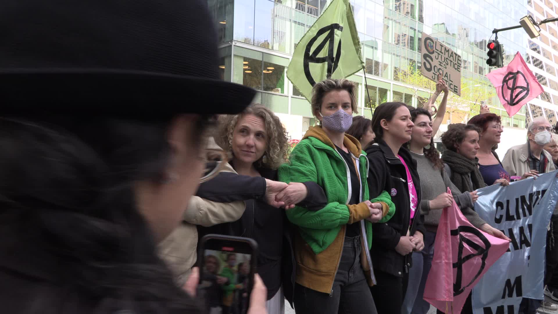 NYC: Extinction Rebellion Arrests Earth Week Protest