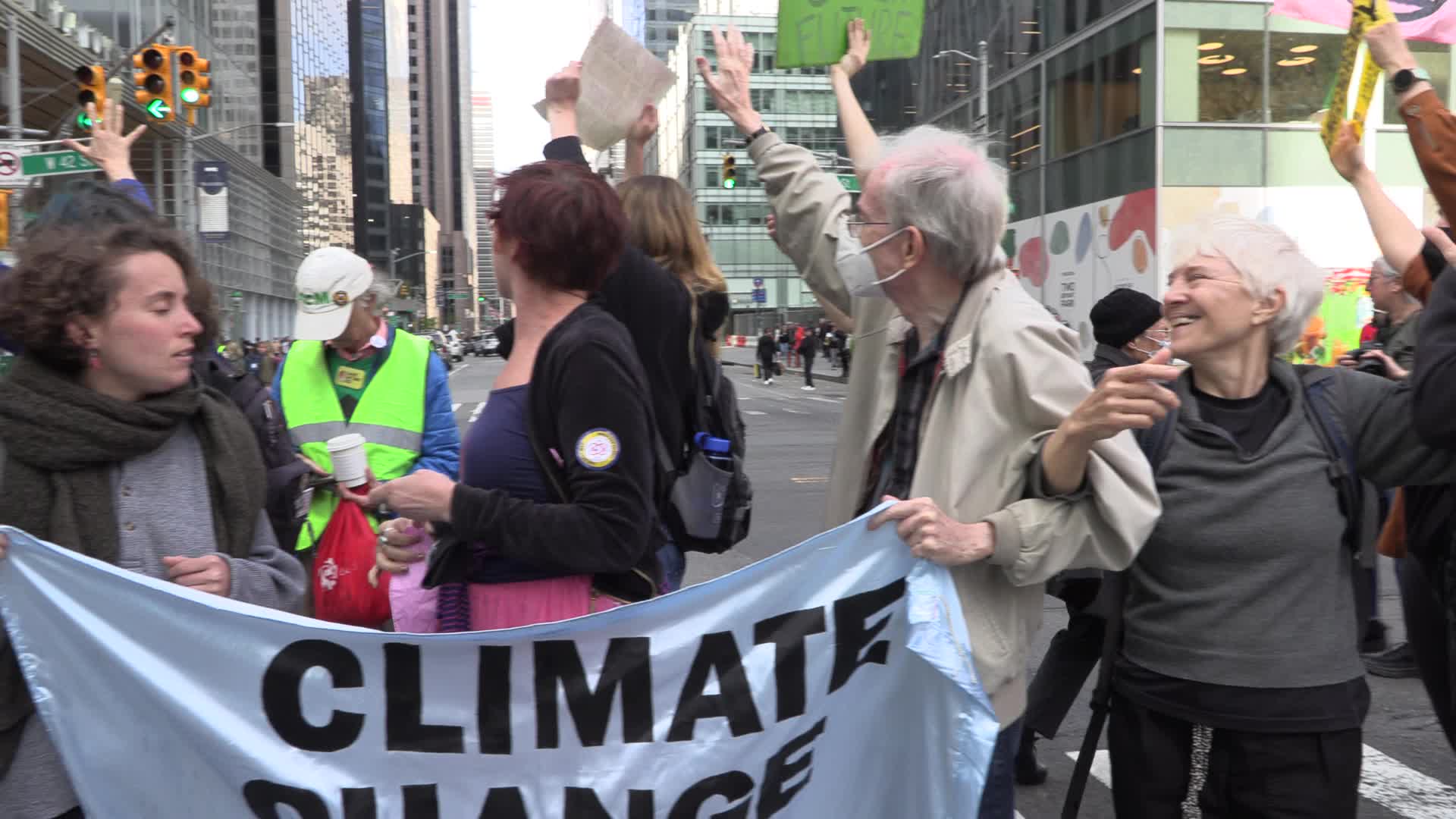 NYC: Extinction Rebellion Arrests Earth Week Protest