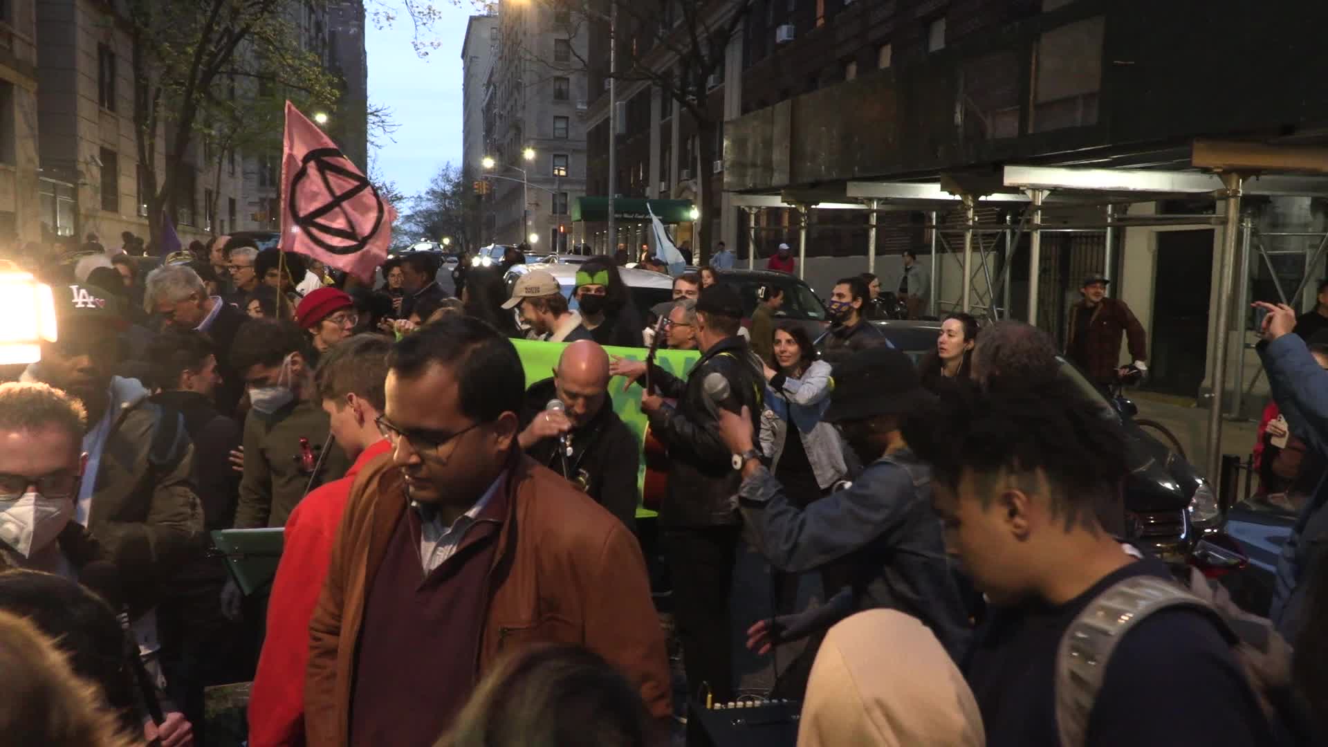 NYC: Steven Donziger celebrates release from detention with supporters, family