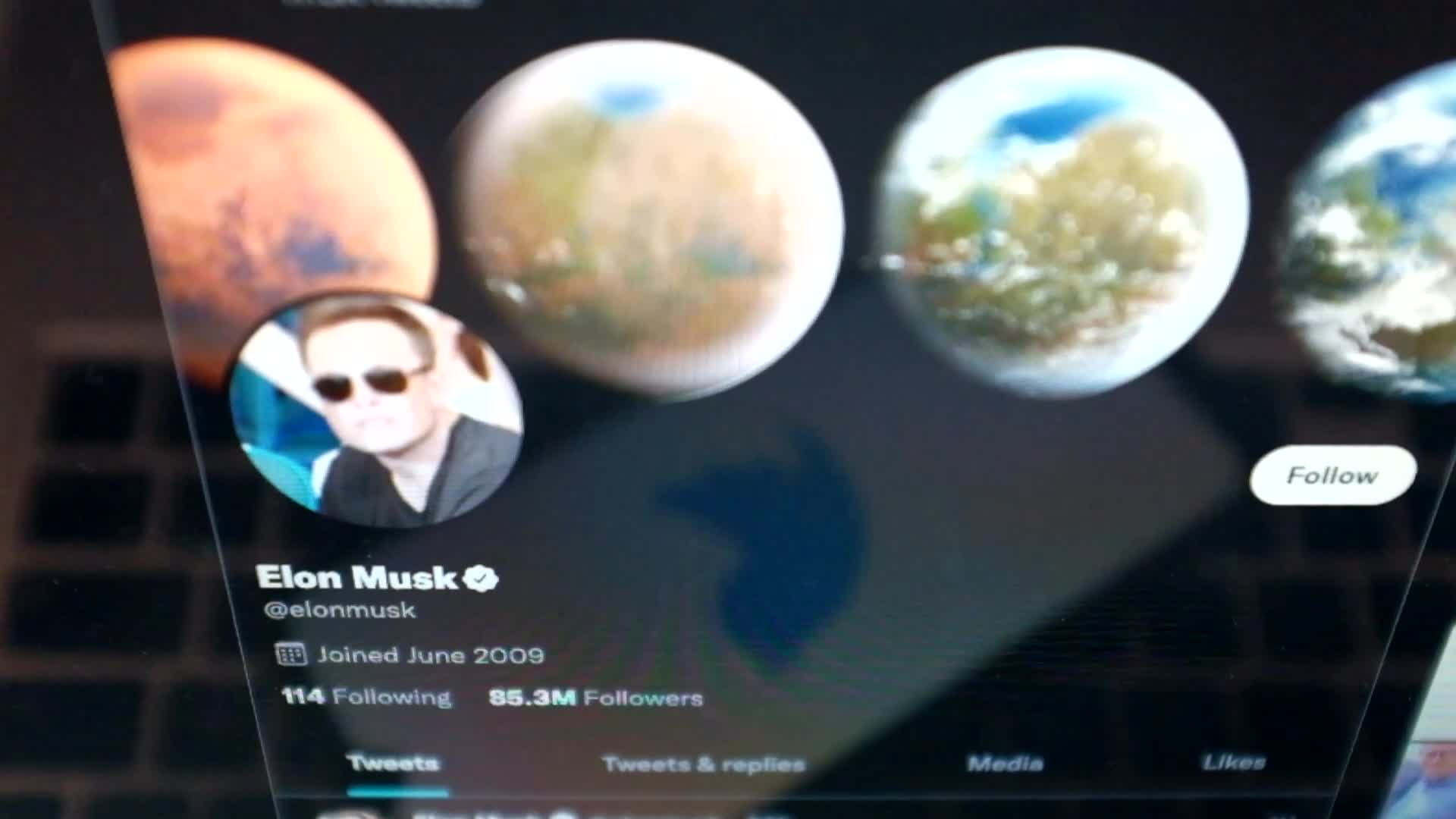 Elon Musk And Twitter Logo Illustration