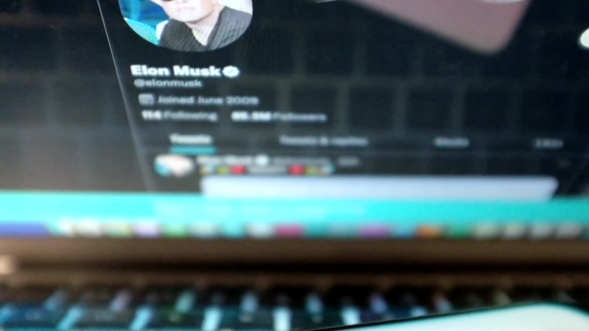 Elon Musk And Twitter Logo Illustration