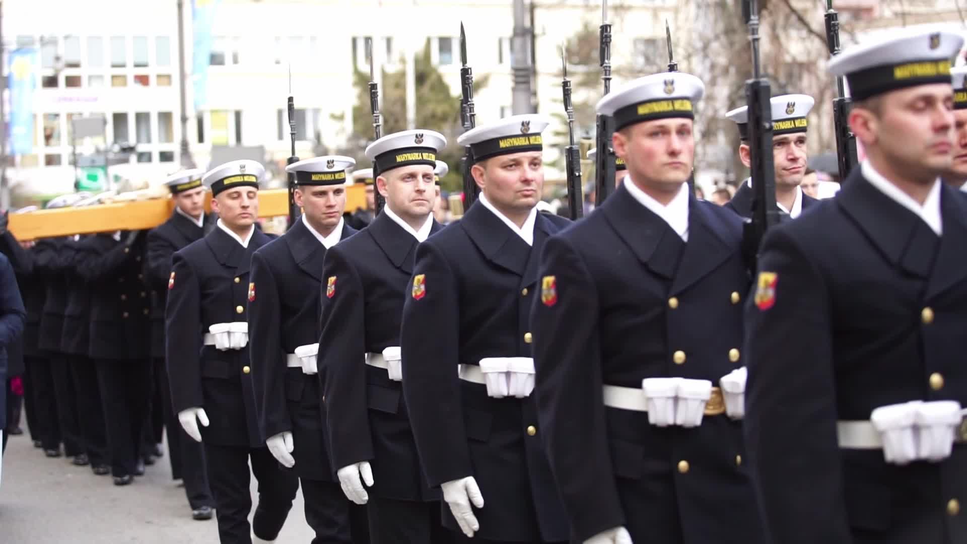 Way Of The Cross Procession in Gdynia, Poland