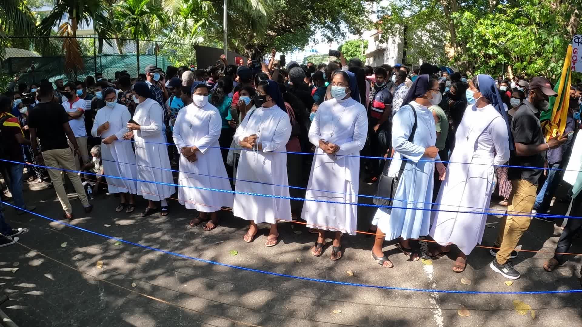 Peaceful Economic Crisis Protest In Sri Lanka