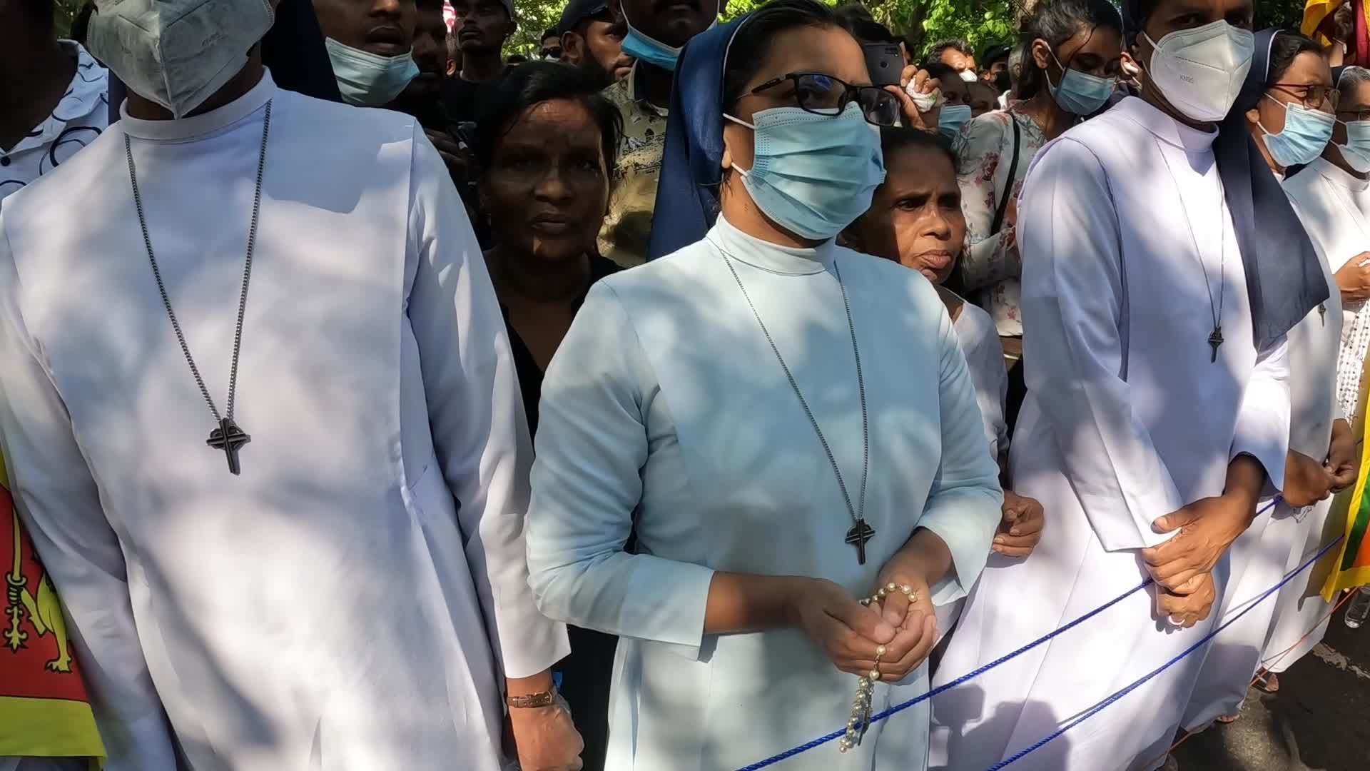 Peaceful Economic Crisis Protest In Sri Lanka