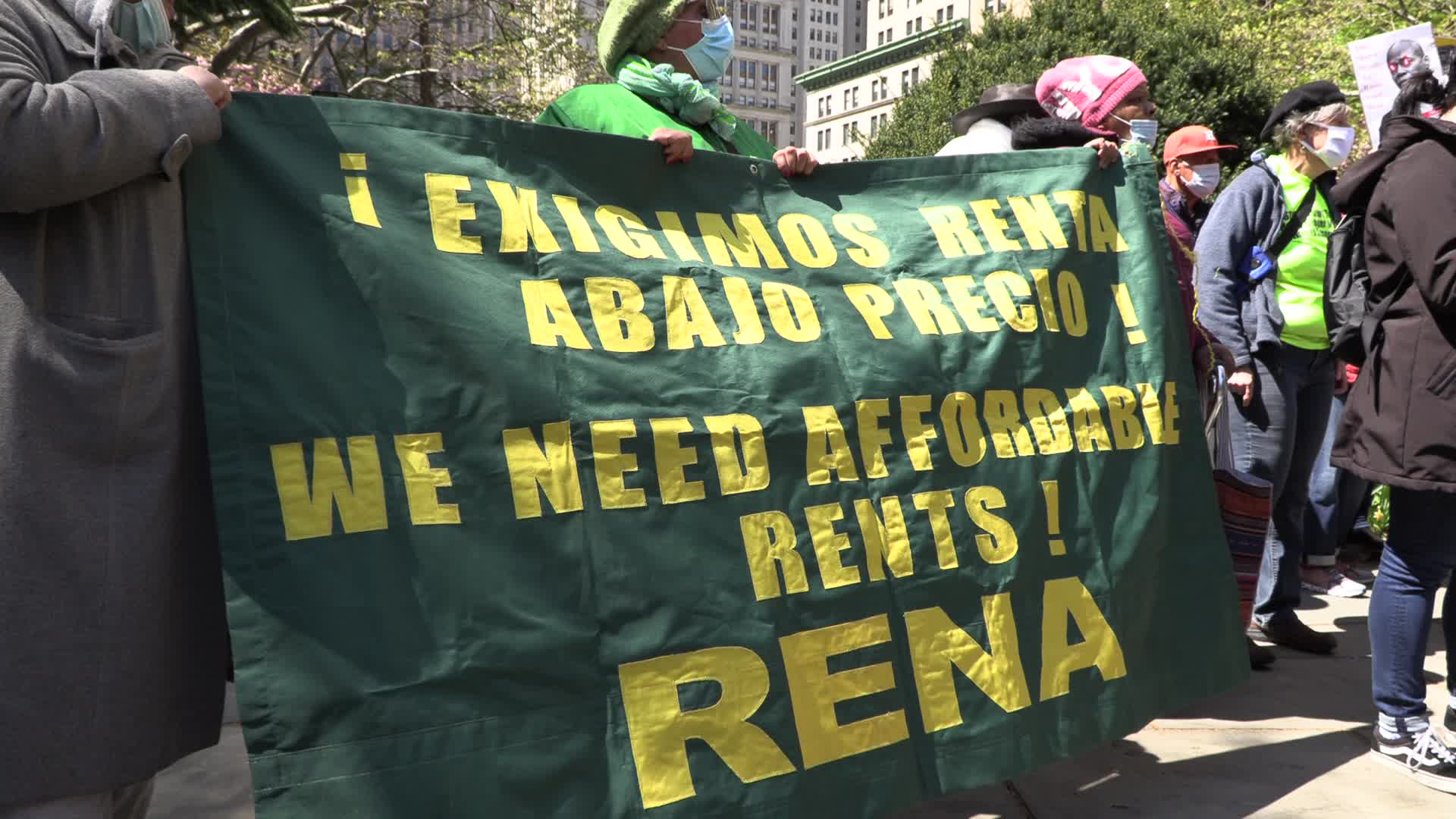 NYC: Coalition of housing activists demand fair rent prices