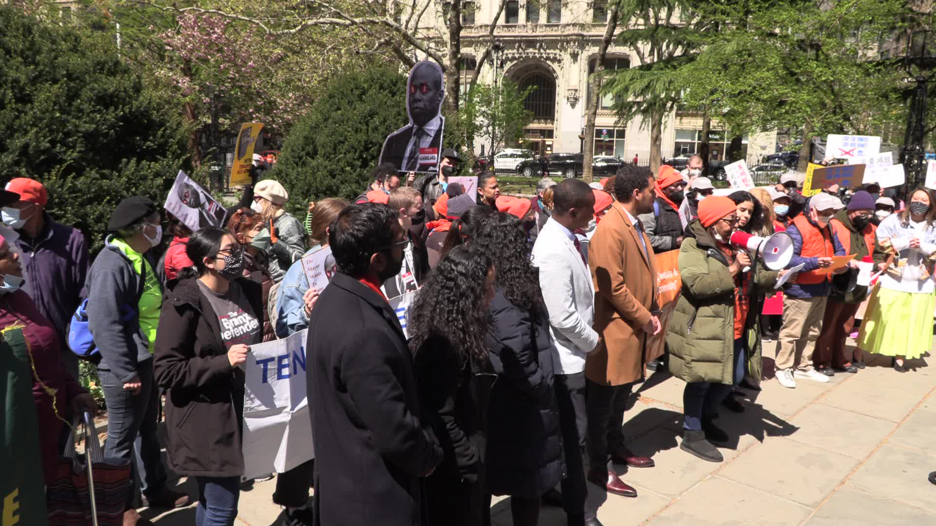 NYC: Coalition of housing activists demand fair rent prices