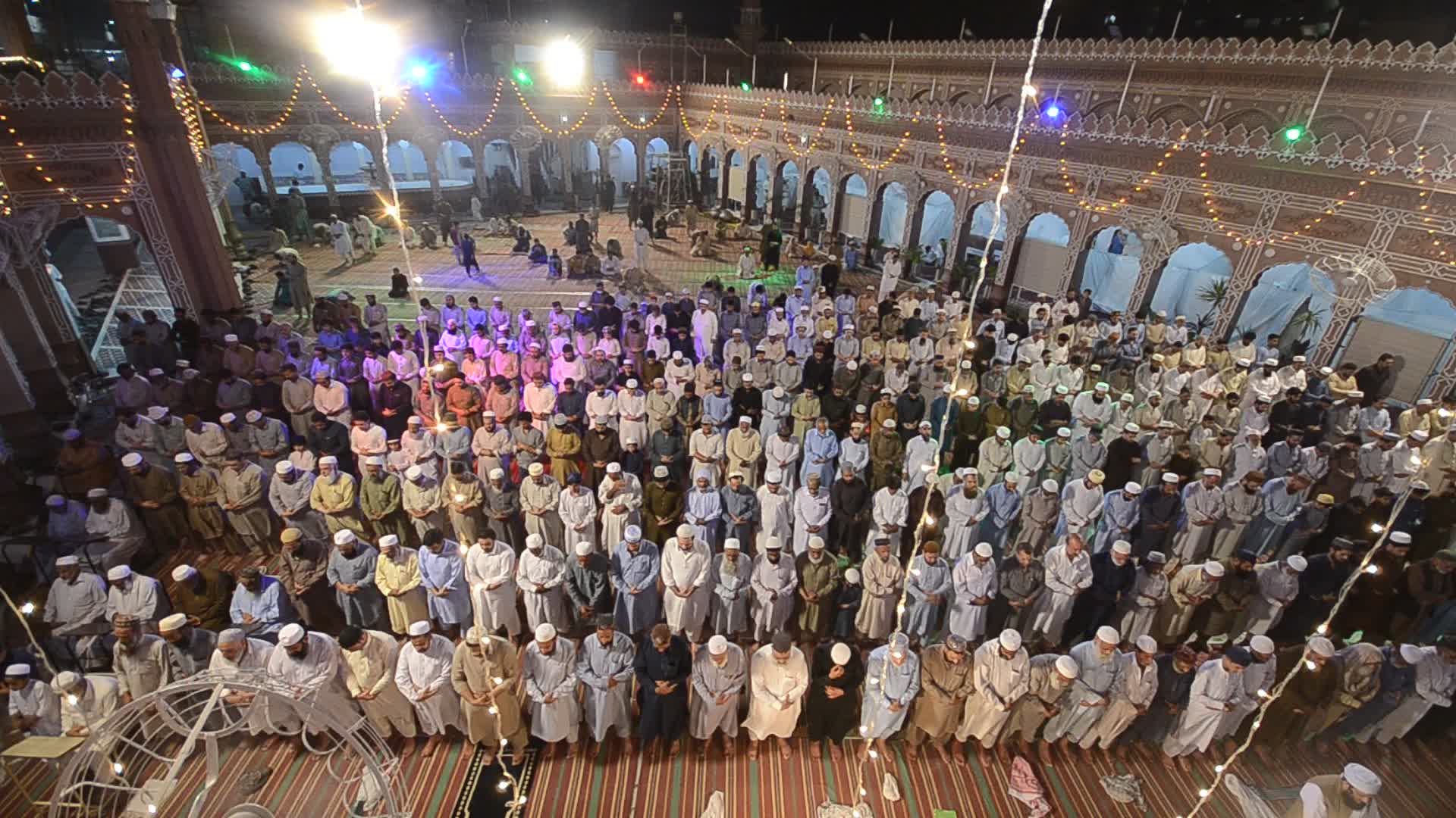 Pakistan religion holy night in Peshawar
