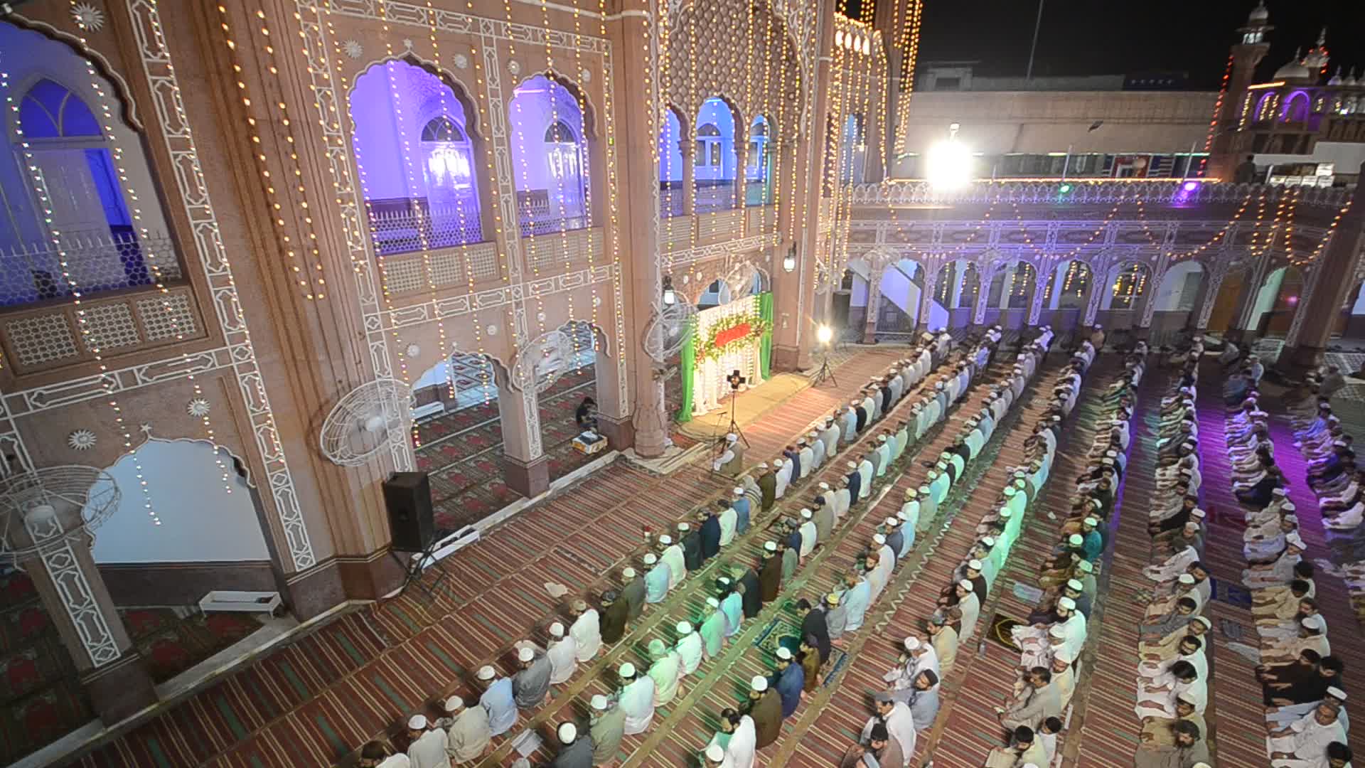Pakistan religion holy night in Peshawar
